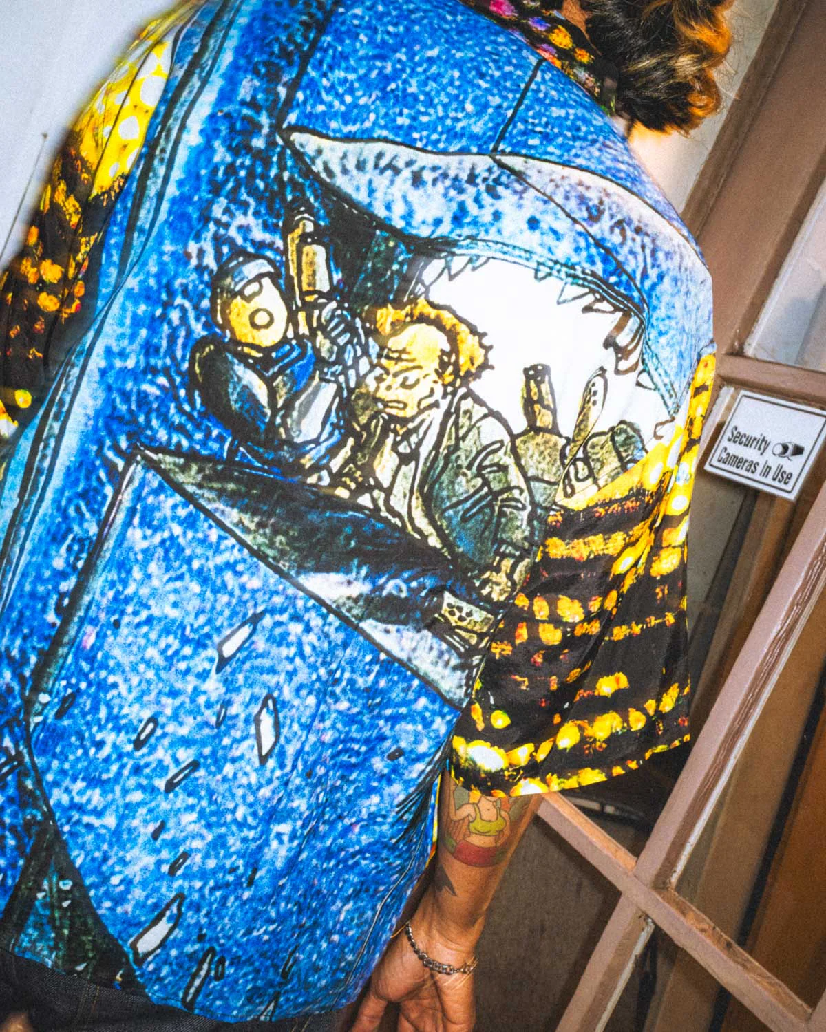 Brain Dead x Ghost In The Shell Thermal-Optical Camo Rayon - Multi - Image 4