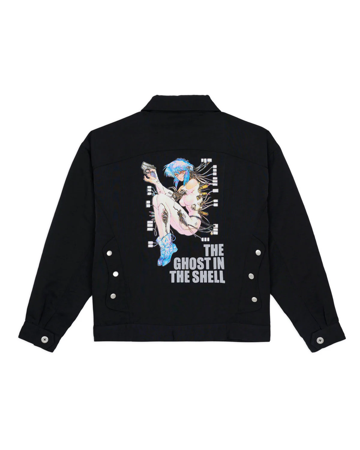 Brain Dead x Ghost In The Shell Titan Bomber Jacket - Black