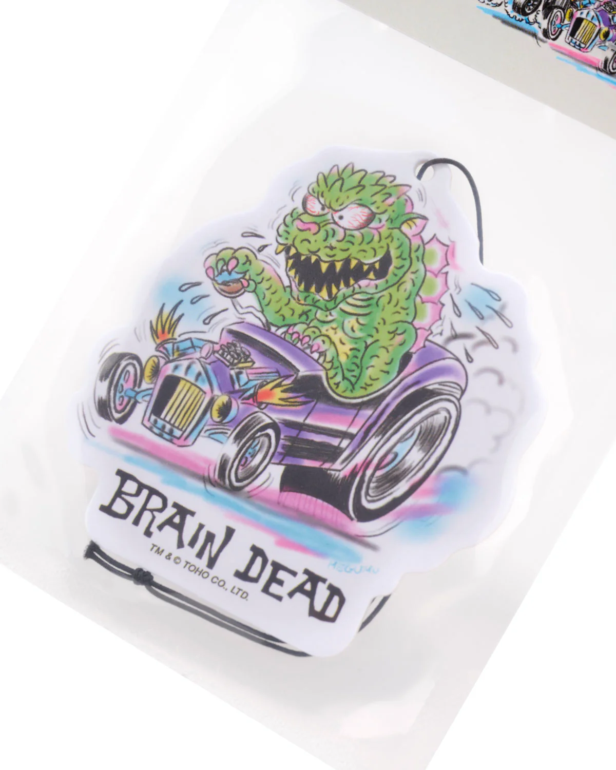 Brain Dead x Godzilla Kaiju Racing Team Air Freshener - Multi - Image 2