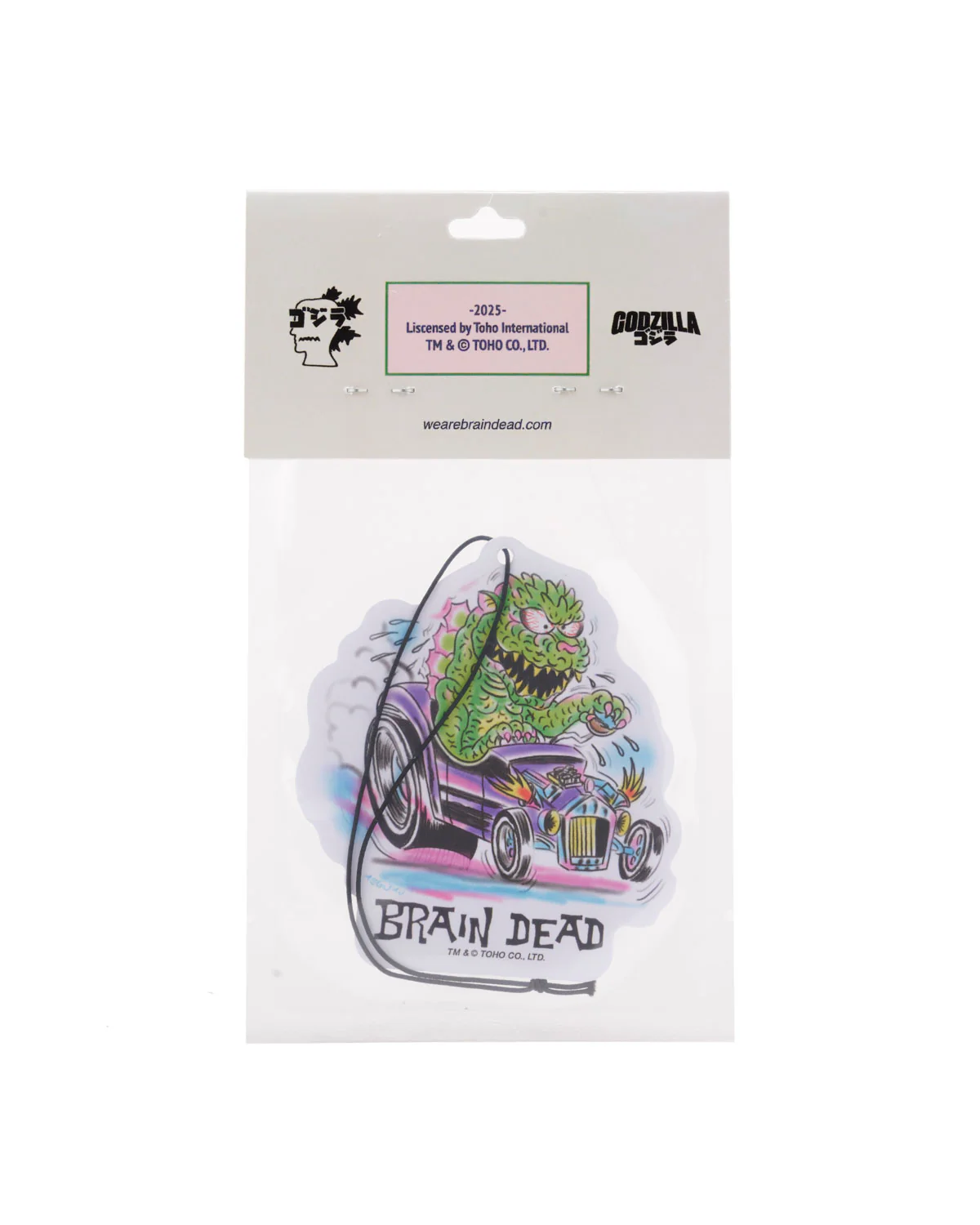 Brain Dead x Godzilla Kaiju Racing Team Air Freshener - Multi - Image 3