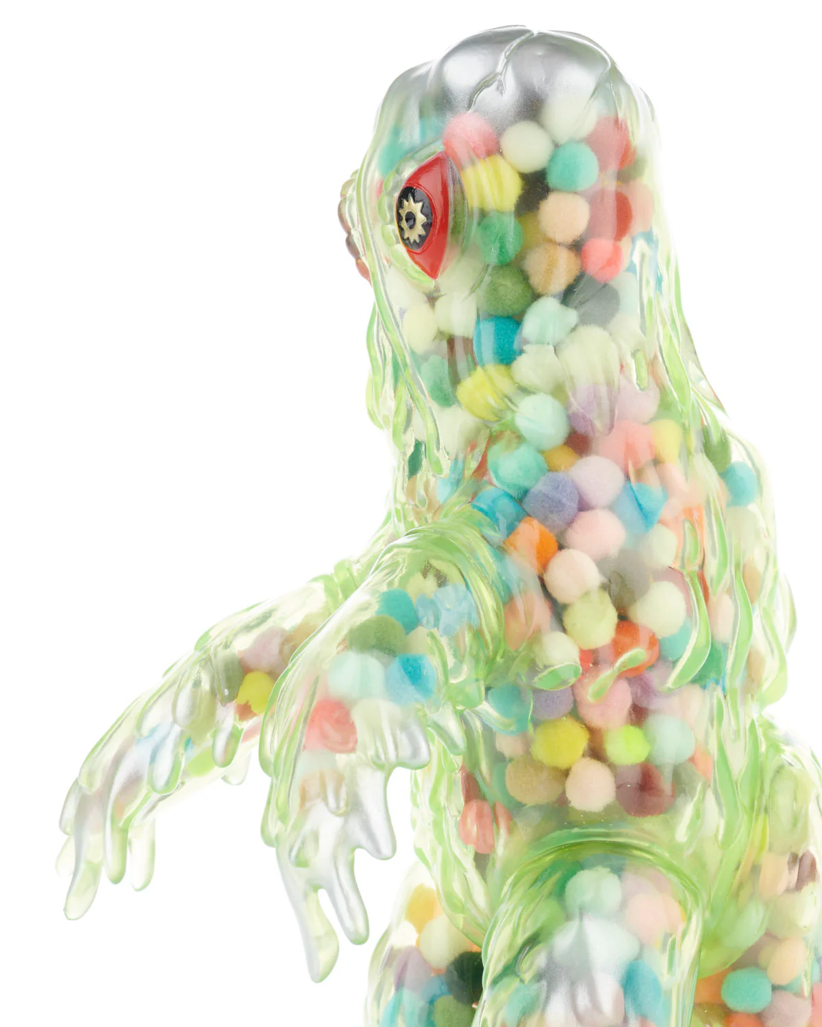 Brain Dead x Godzilla Marusan Hedorah - Clear Green - Image 2