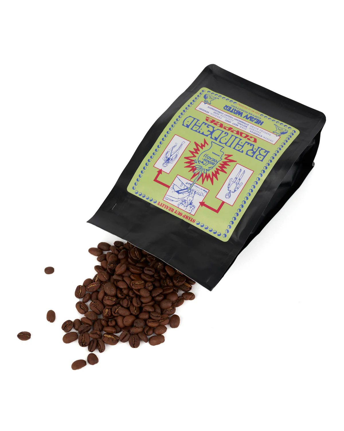 Brain Dead x Heavy Water Whole Bean Coffee - 10oz - Image 2