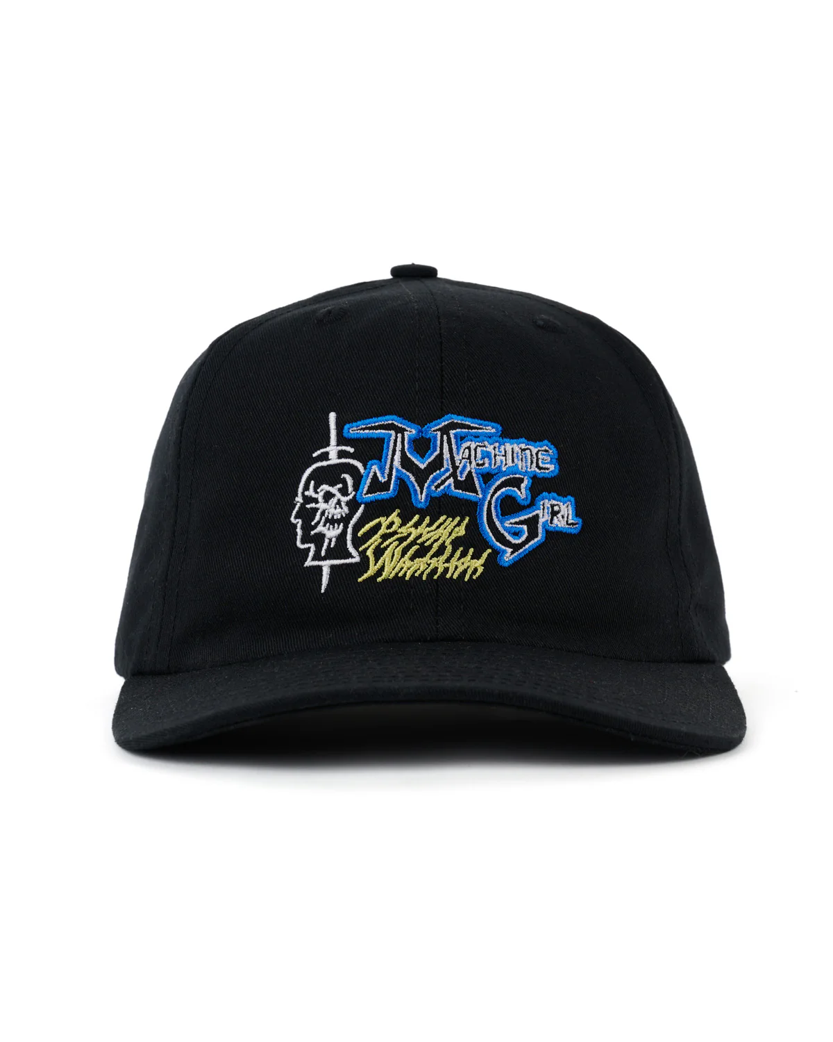 Brain Dead x Machine Girl 6 Panel Hat - Black