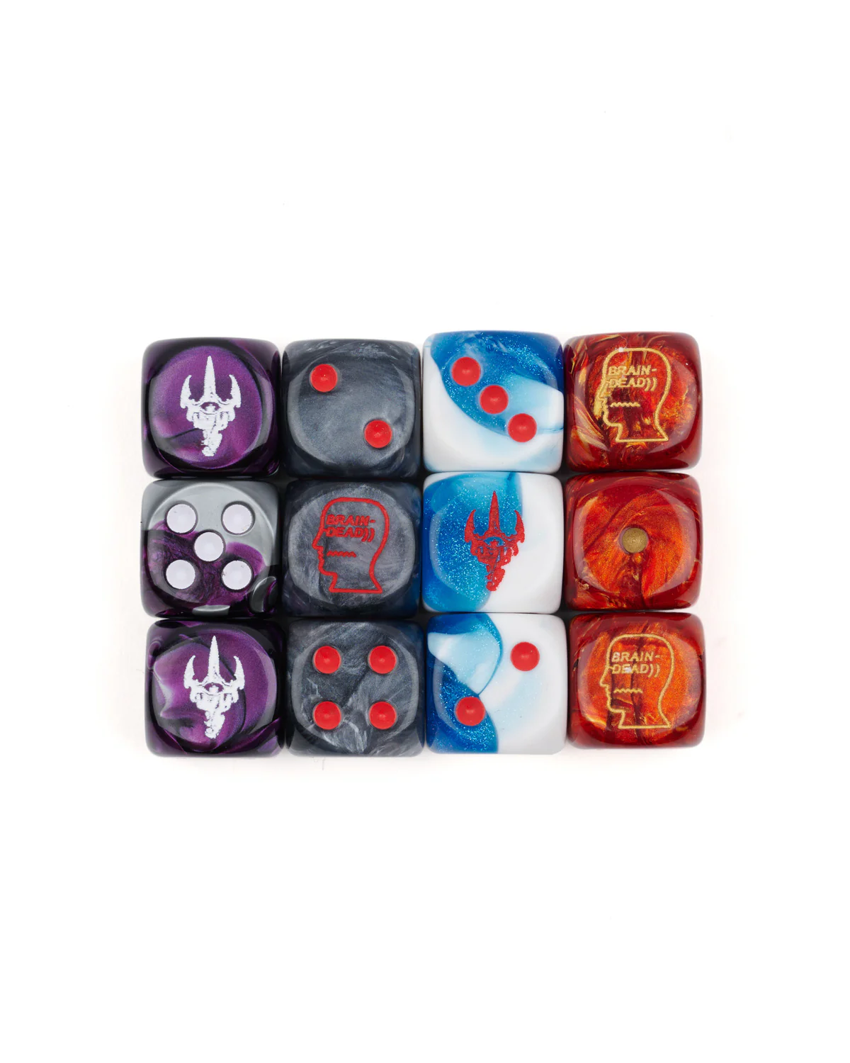 Brain Dead x Machine Girl Dice Set - Multi - Image 2