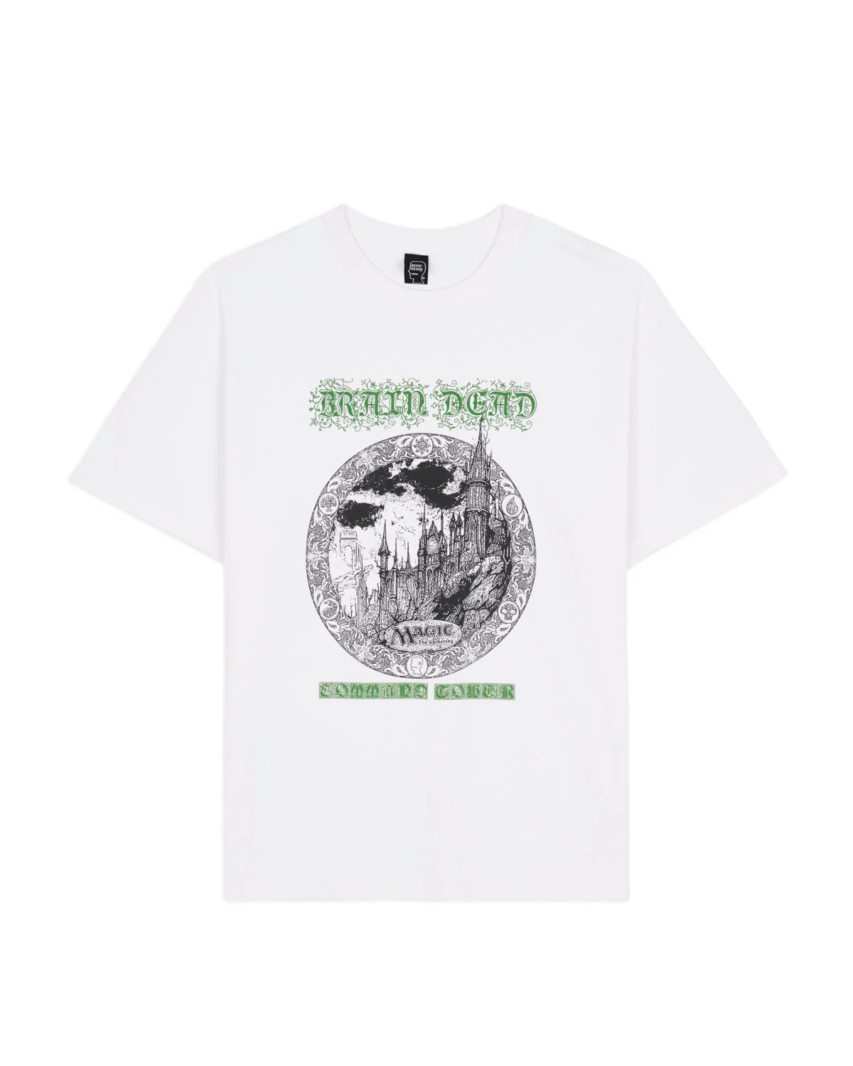 Brain Dead x Magic: The Gathering Command Tower T-shirt - White