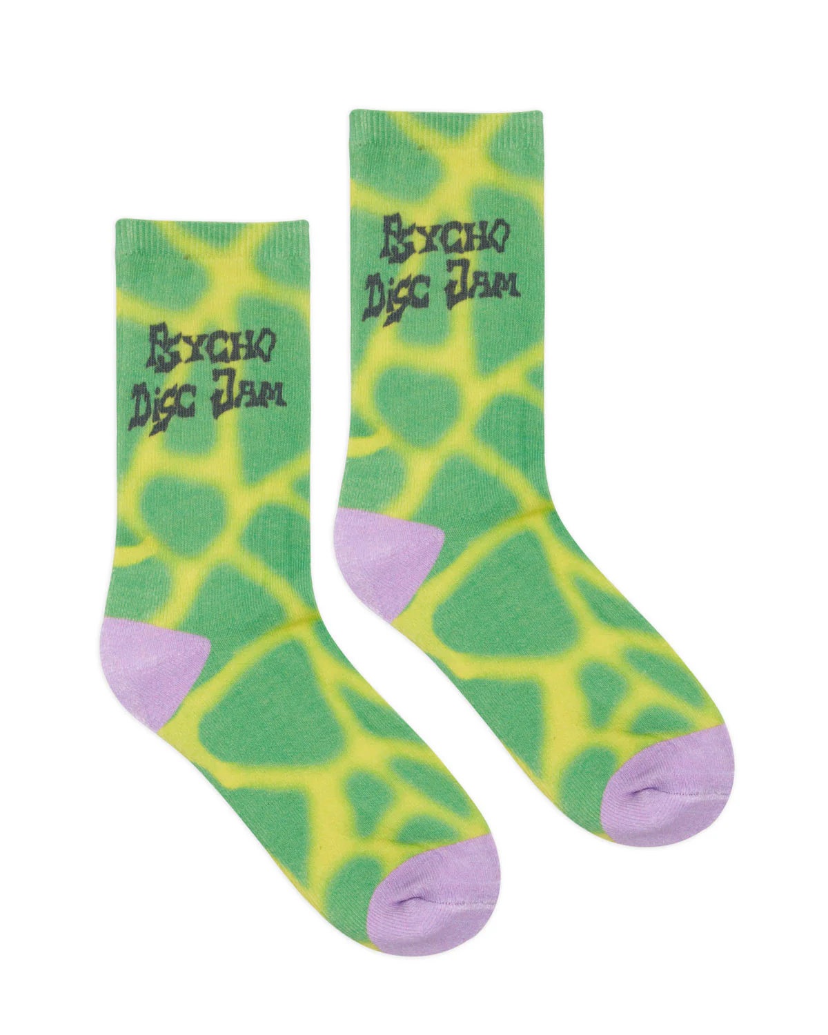 Brain Dead x Mountain Dew Psycho Disc Jam Socks - Green Multi - Image 2