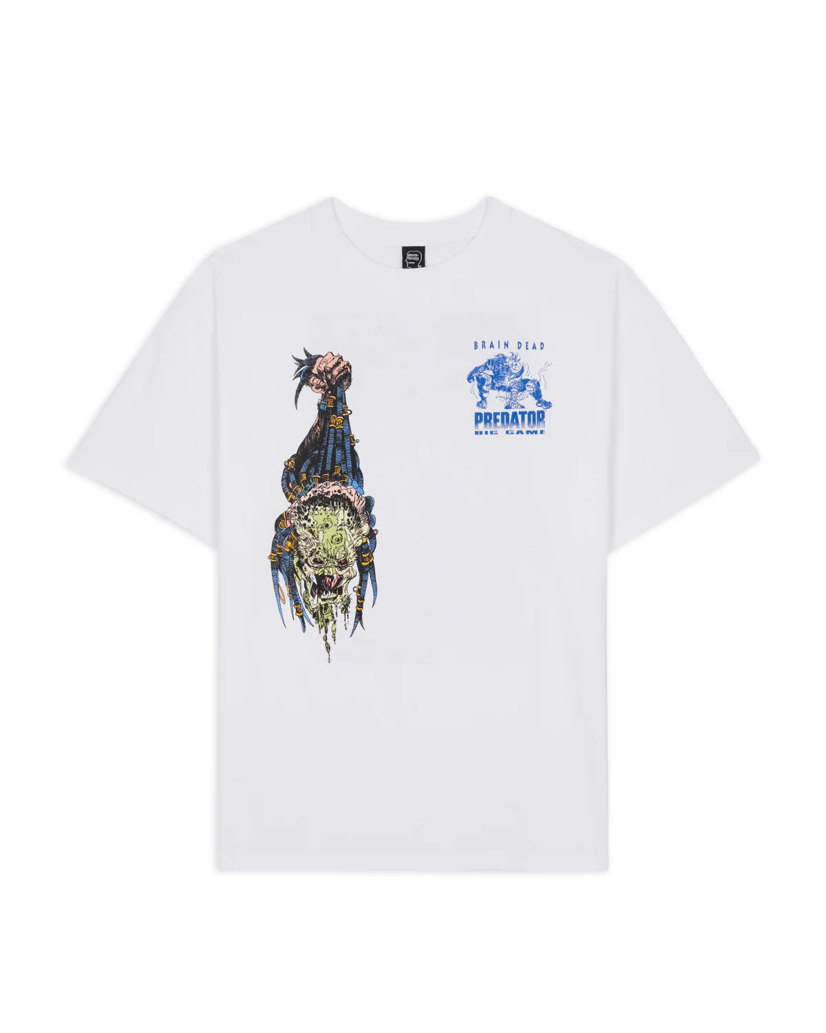 Brain Dead x Predator Trophy T-Shirt - White - Image 2