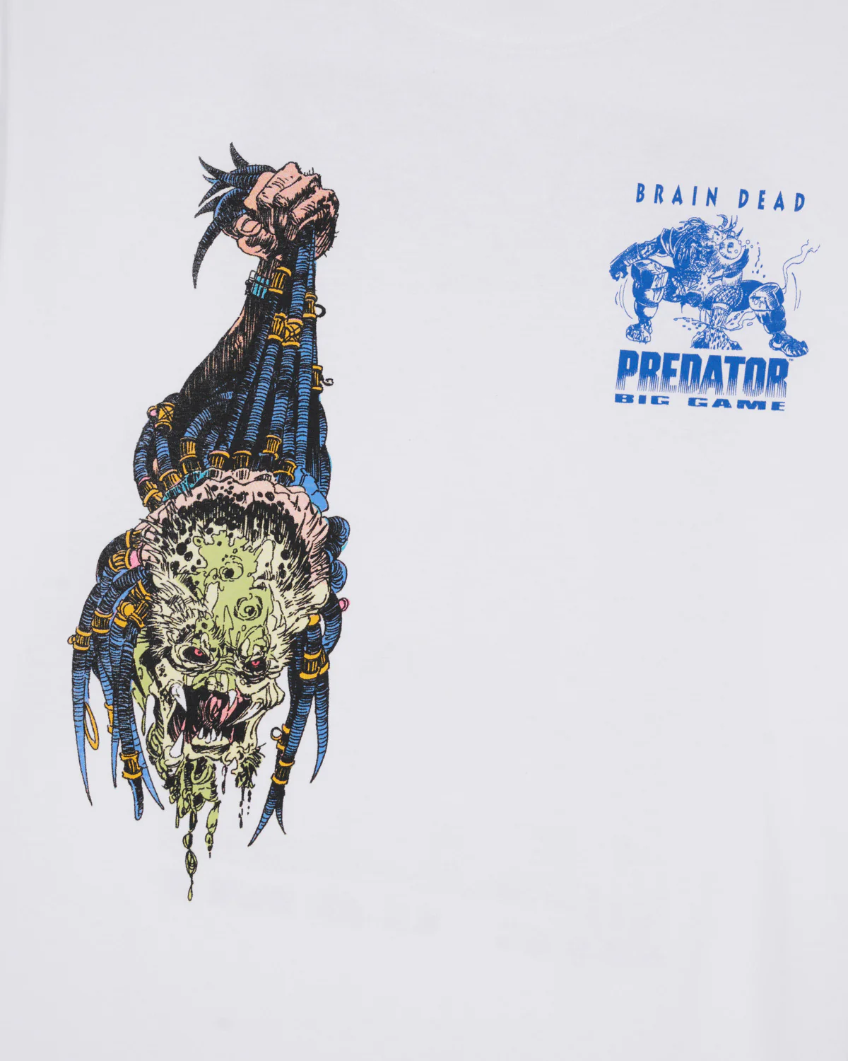 Brain Dead x Predator Trophy T-Shirt - White - Image 3