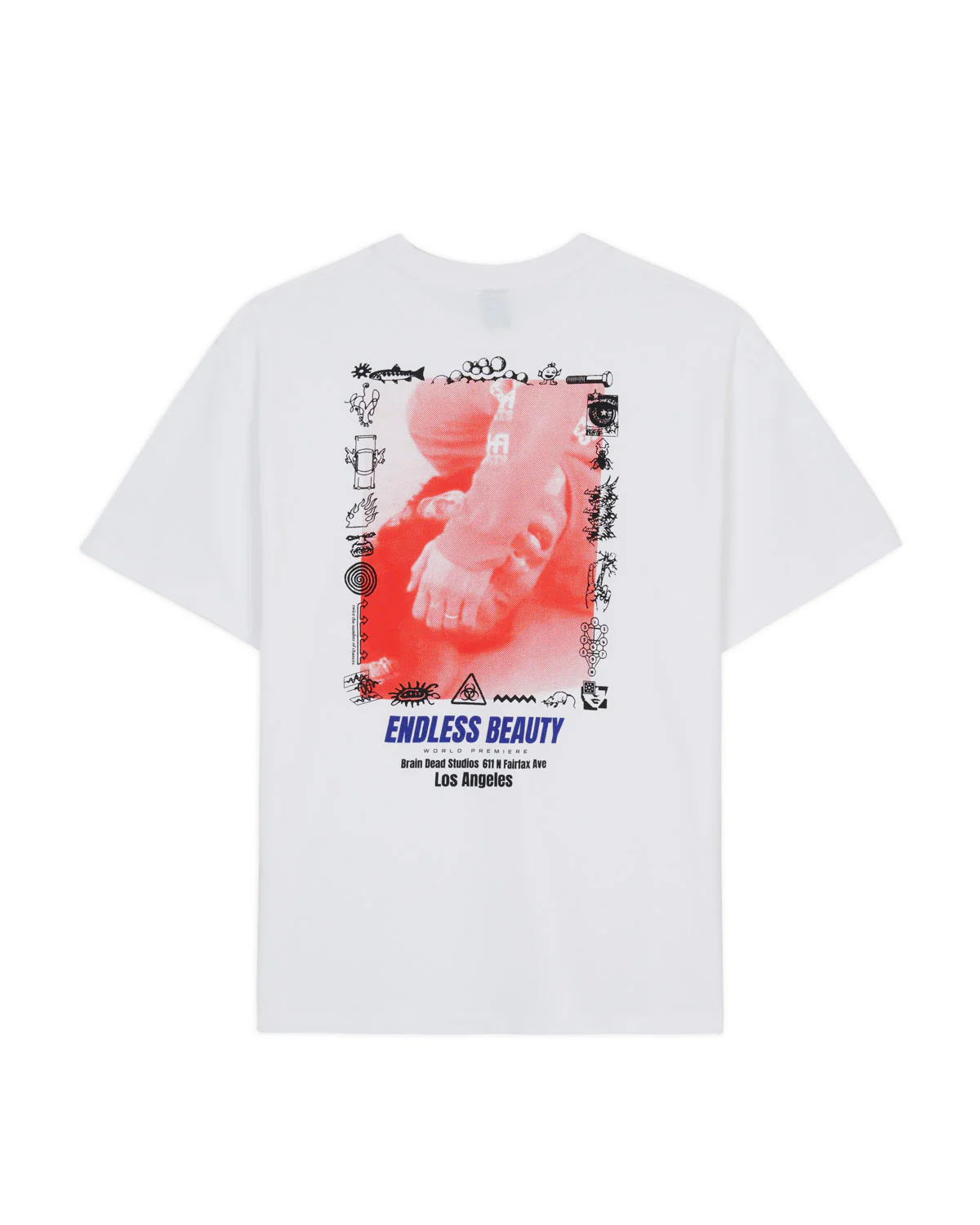 Brain Dead x Sci-Fi Fantasy Endless Beauty T-shirt - White - Image 2