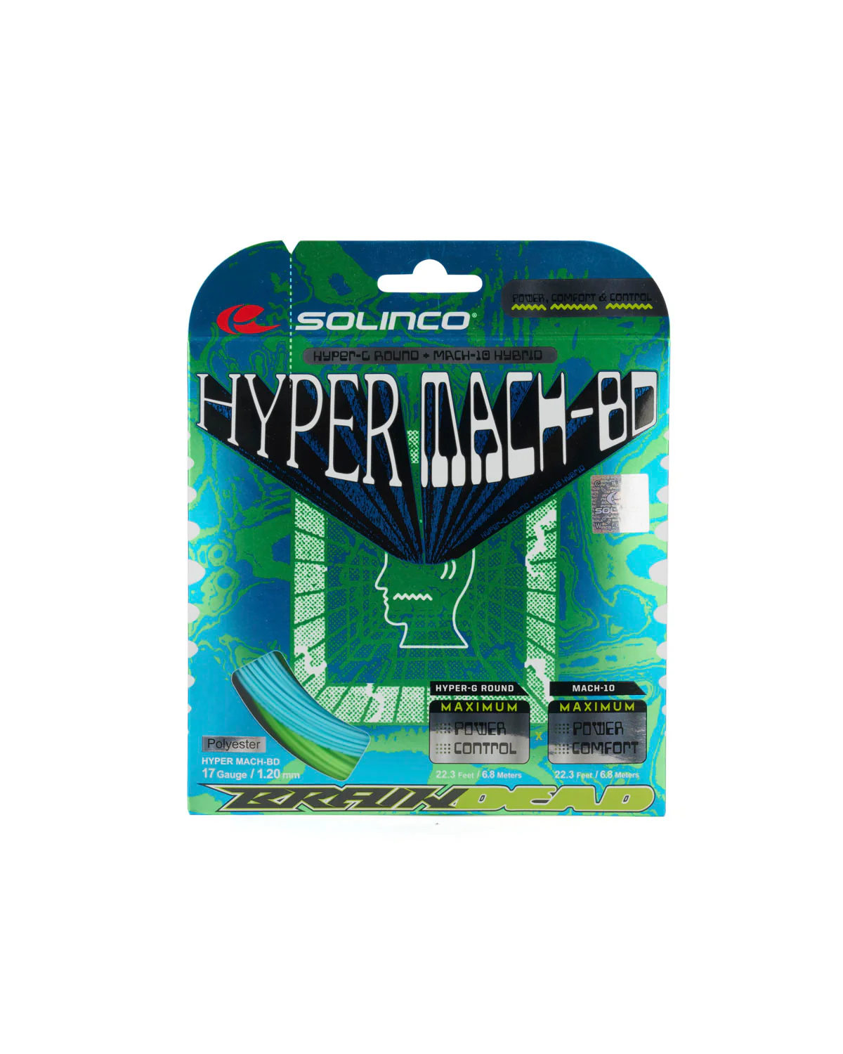 Brain Dead x Solinco Hyper-Mach BD - Green/Blue