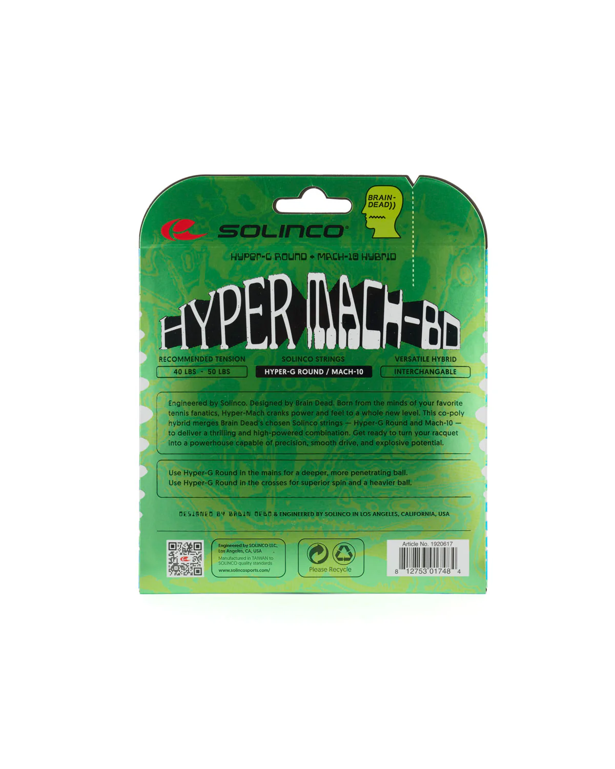 Brain Dead x Solinco Hyper-Mach BD - Green/Blue - Image 3