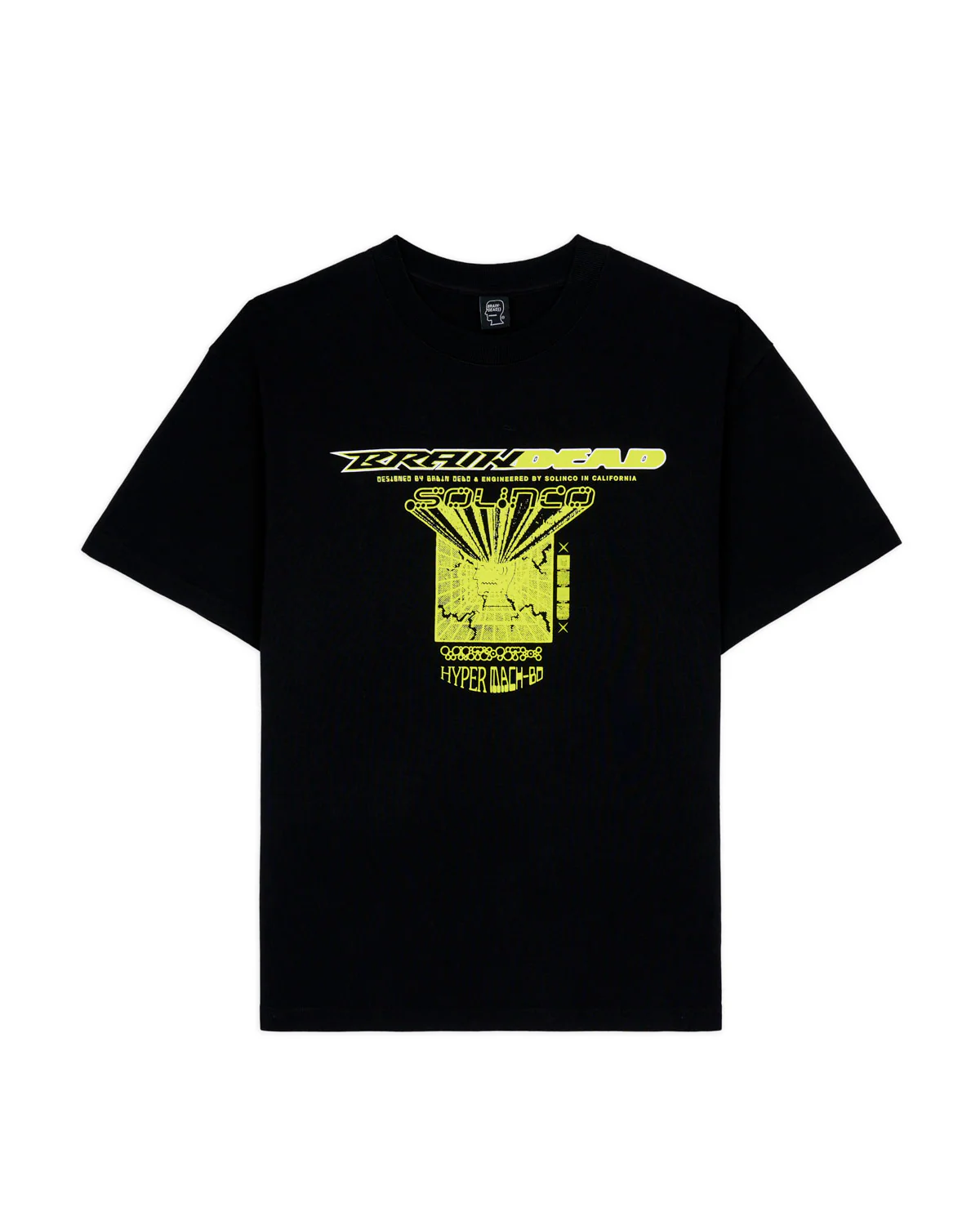 Brain Dead x Solinco T-shirt - Black