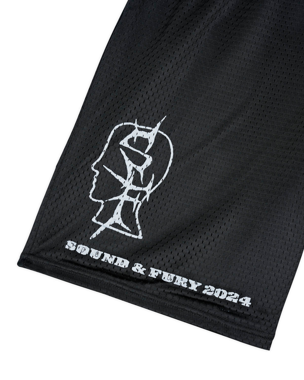Brain Dead x Sound and Fury Mesh Shorts - Black - Image 2