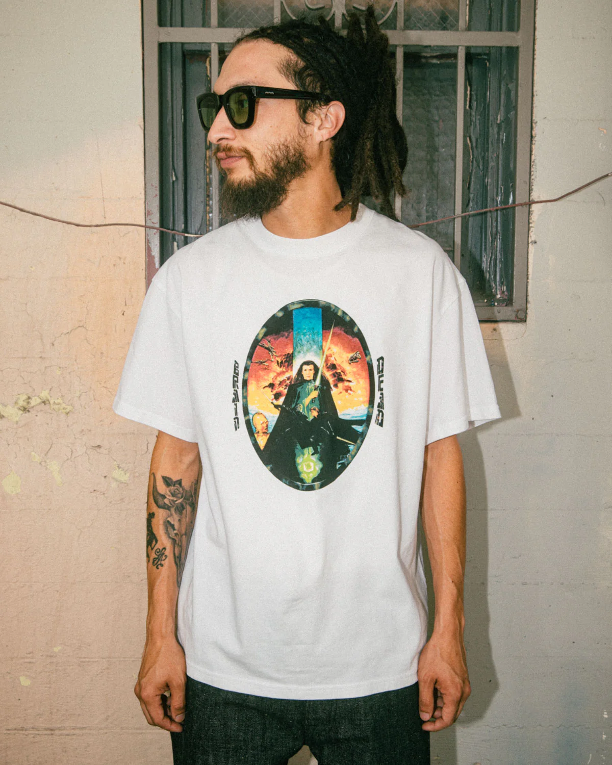 Brain Dead x Star Wars Dark Empire Leia T-shirt - White - Image 2