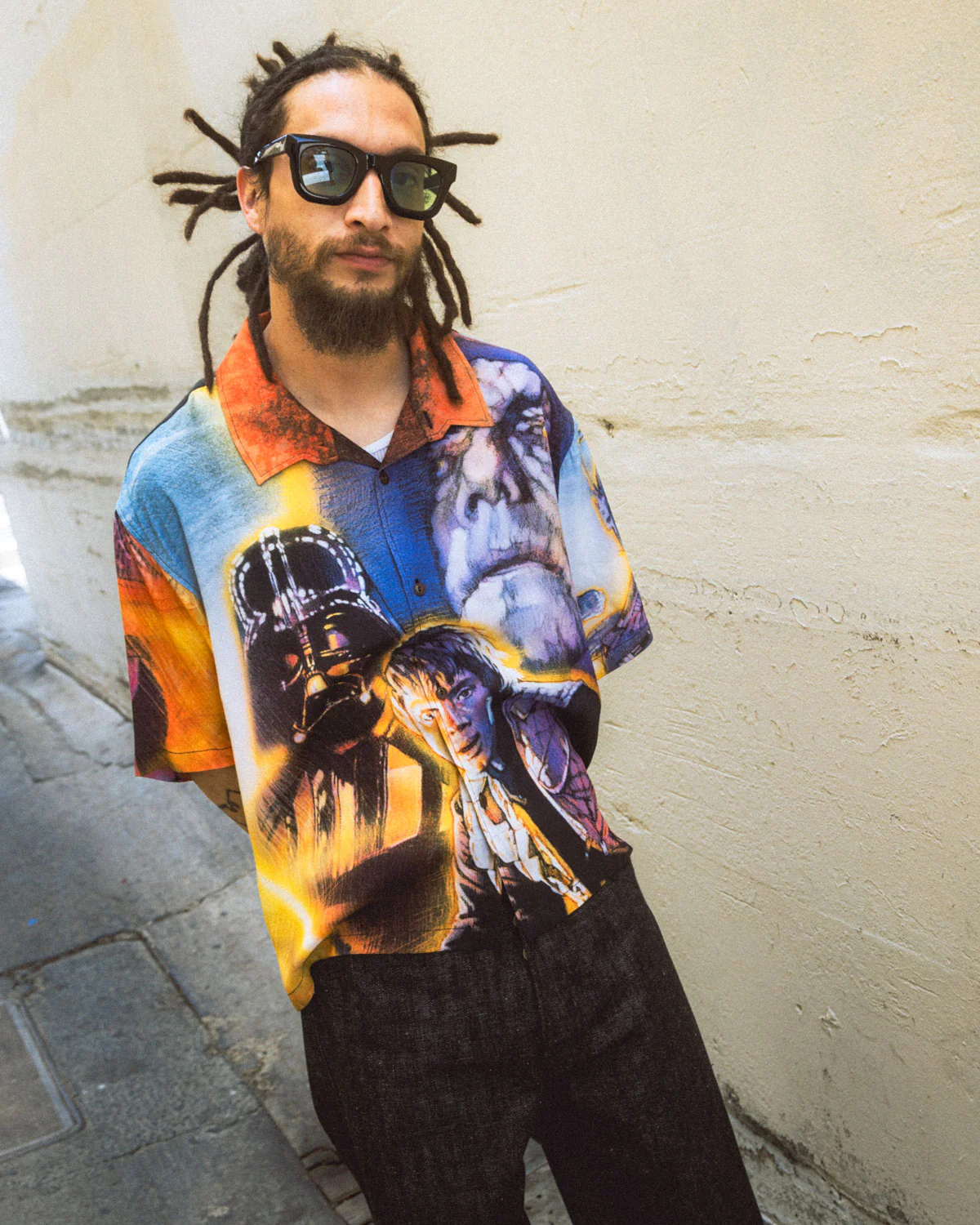 Brain Dead x Star Wars Shadows Of The Empire Rayon Shirt - Multi - Image 2