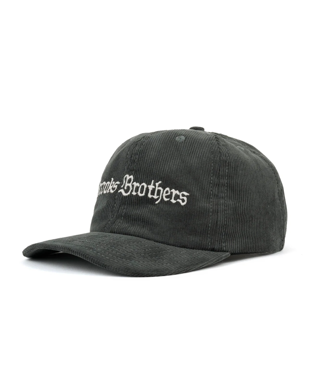 Brooks Brothers California 6 Panel Corduroy Hat - Forest Green - Image 2
