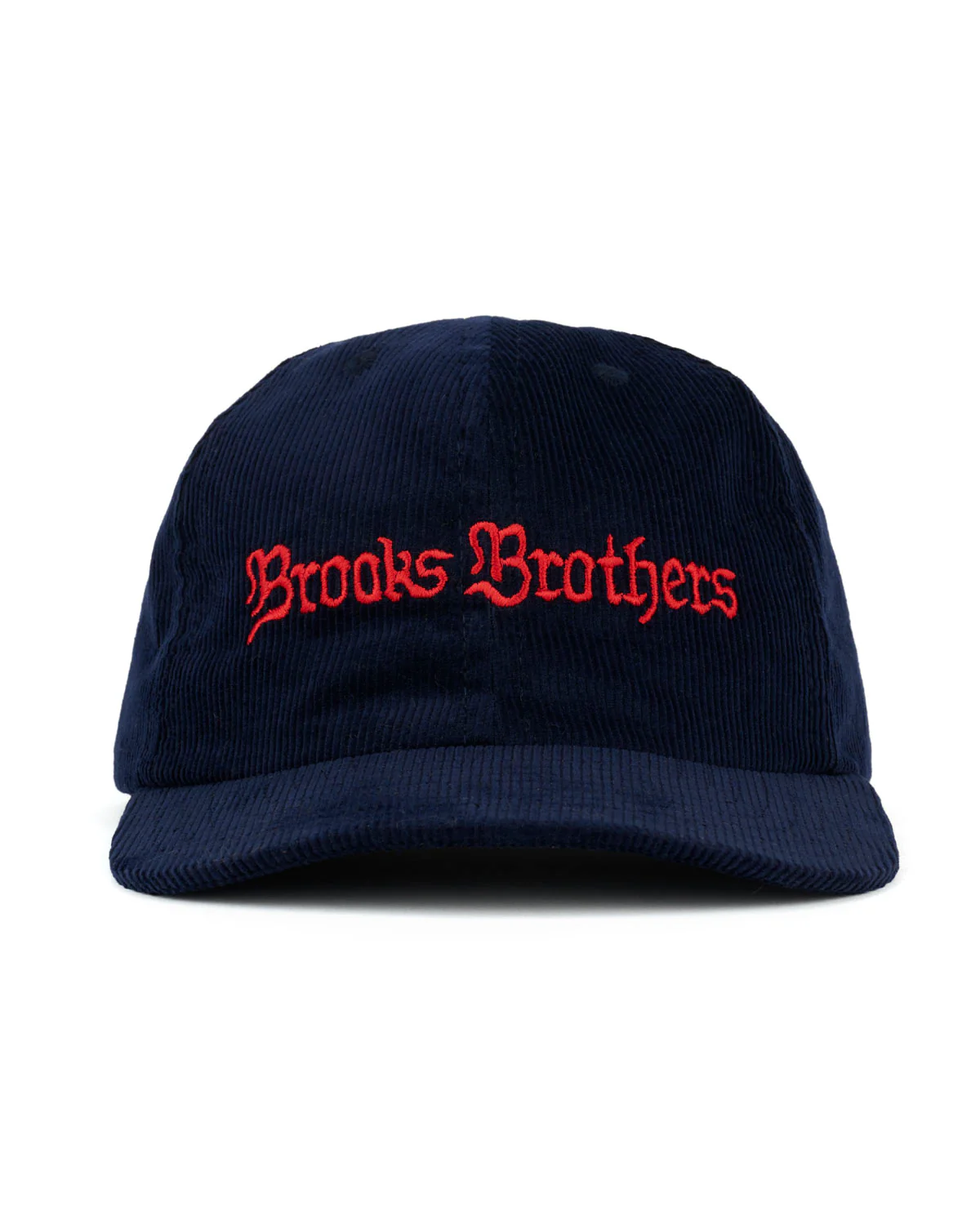 Brooks Brothers California 6 Panel Corduroy Hat - Navy