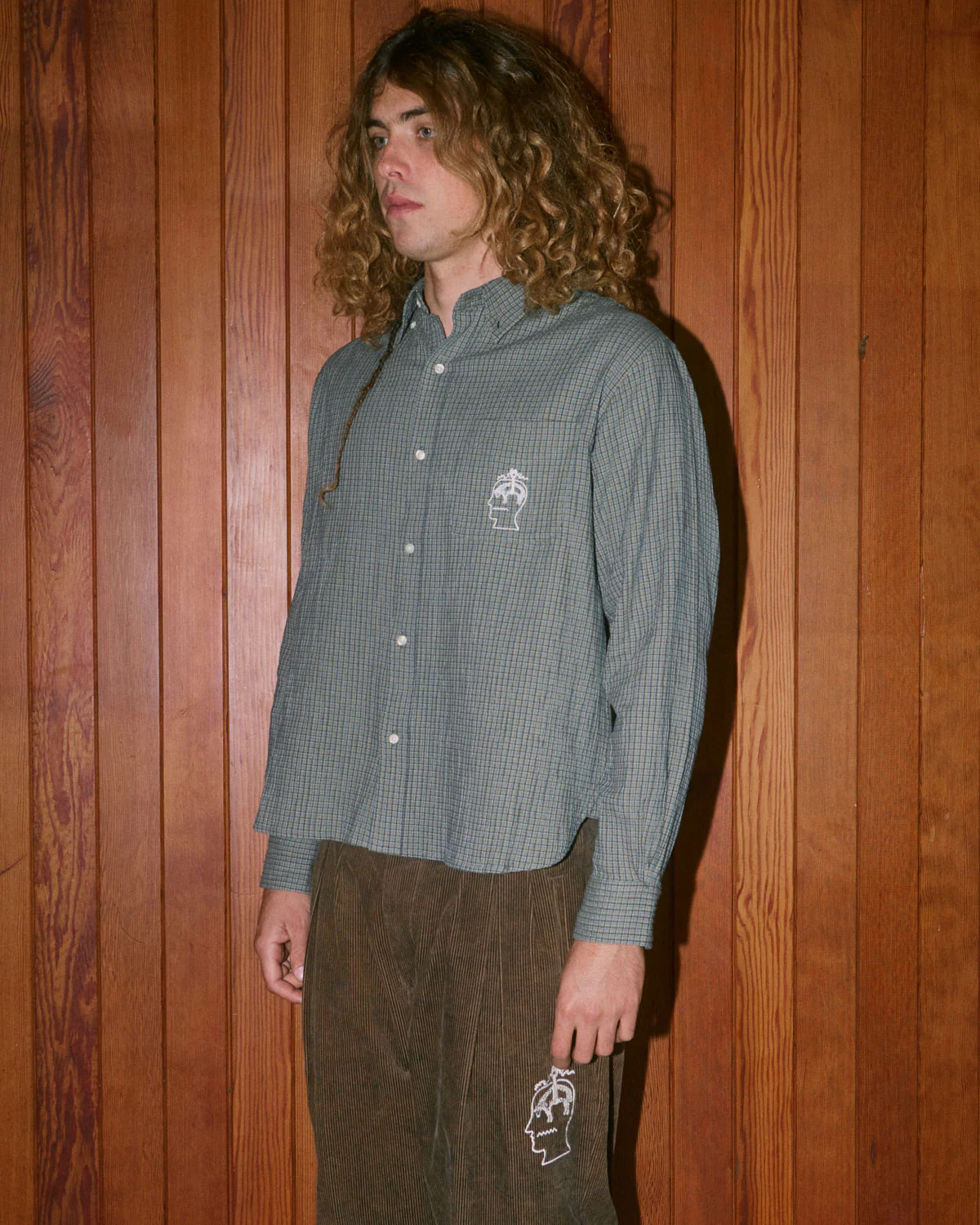 Brooks Brothers California Check Oxford Button Up Shirt - Green - Image 4