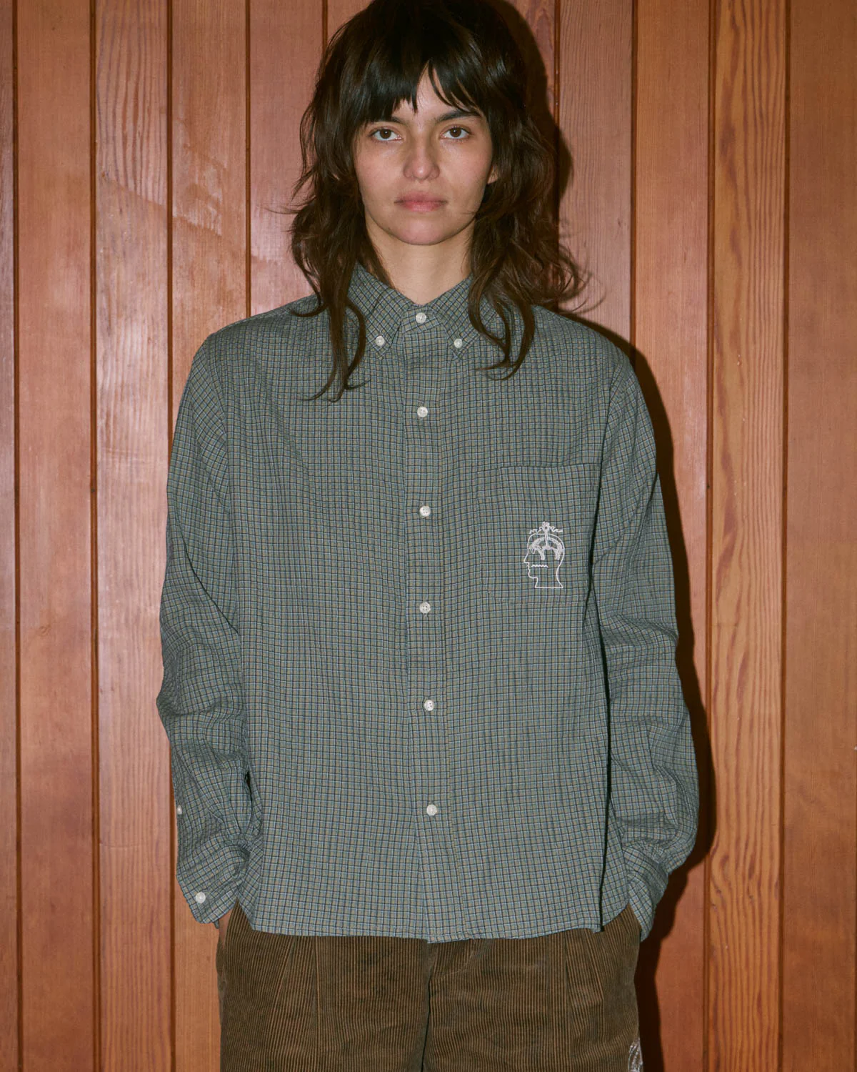 Brooks Brothers California Check Oxford Button Up Shirt - Green - Image 8
