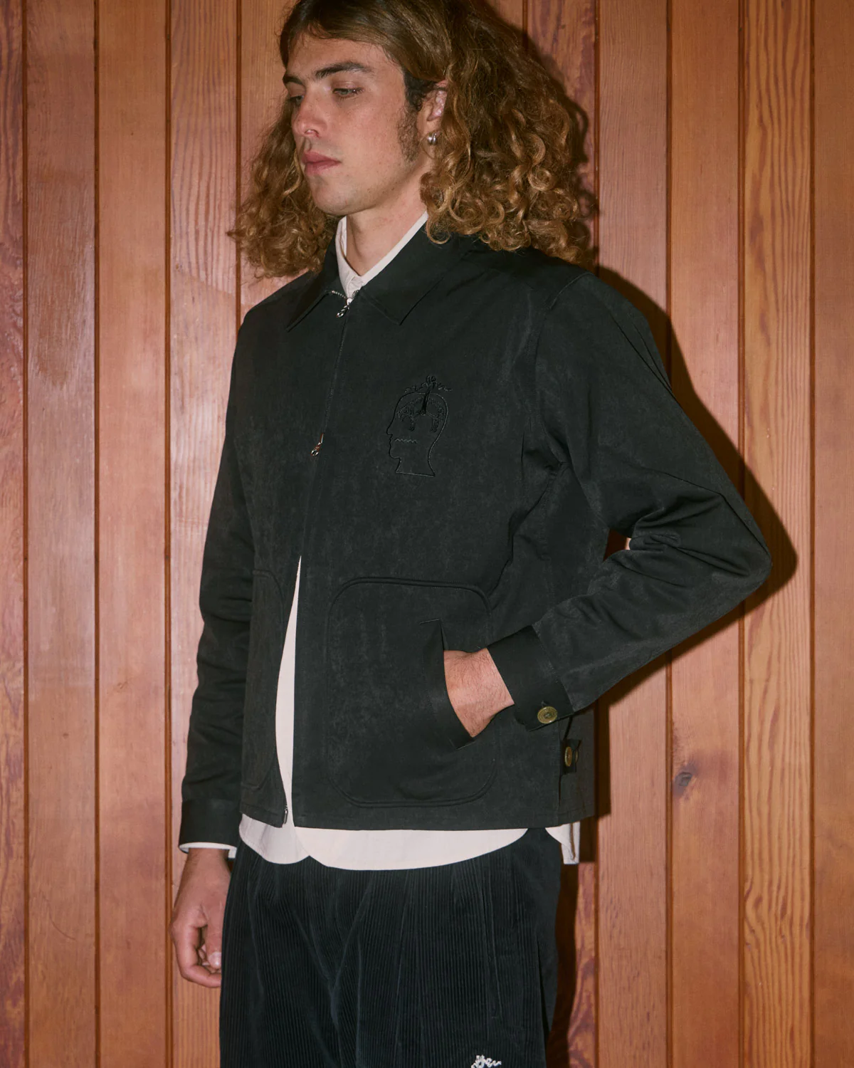Brooks Brothers California Harrington Jacket - Black - Image 8