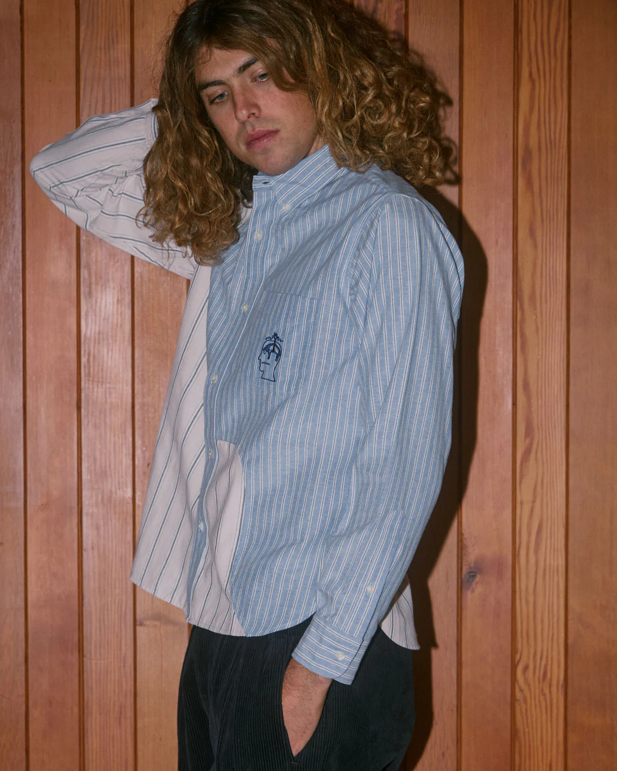 Brooks Brothers California Organic Panel Oxford Button Up - Light Blue - Image 4