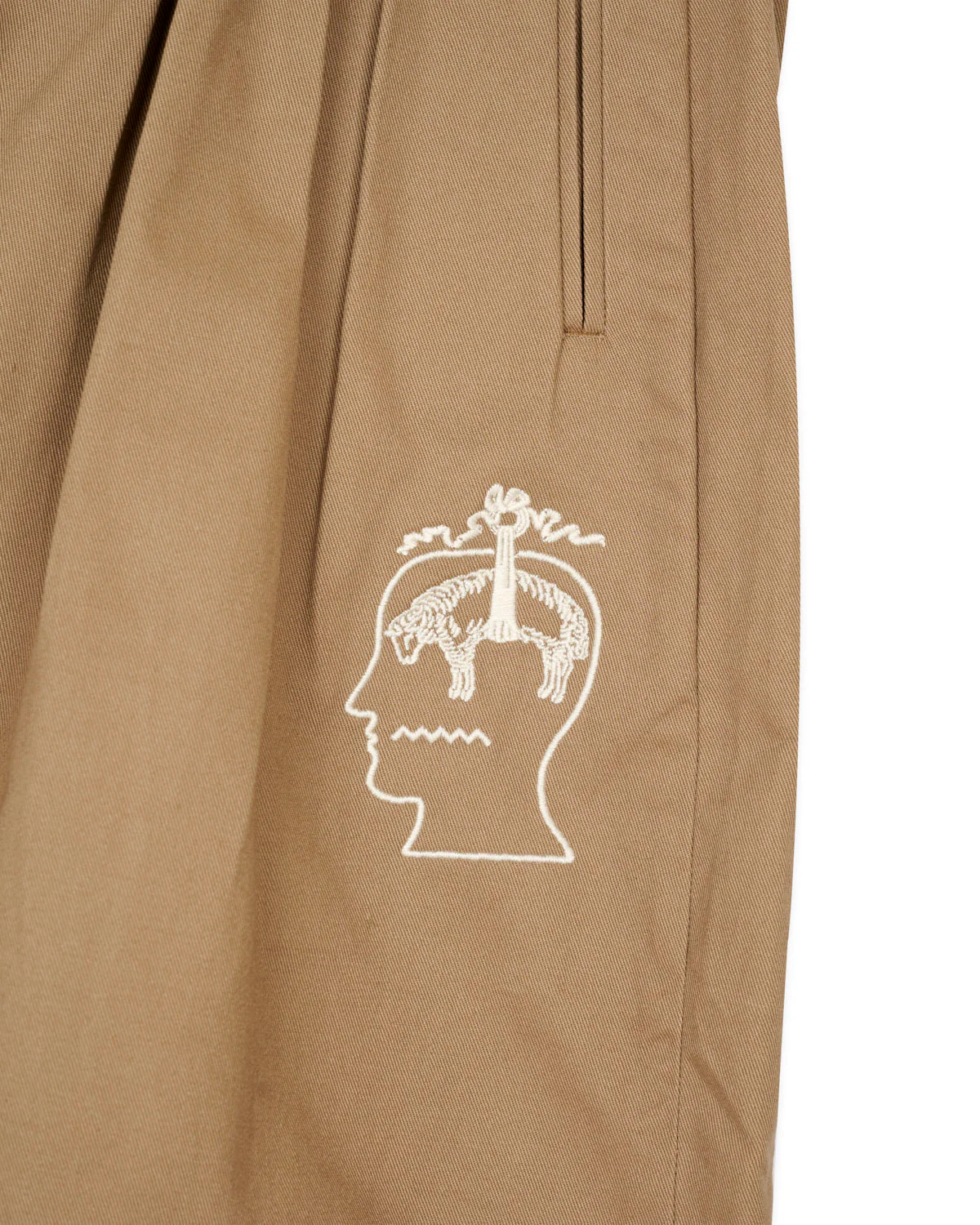 Brooks Brothers California Pleated Chino Short - Desert - Image 4