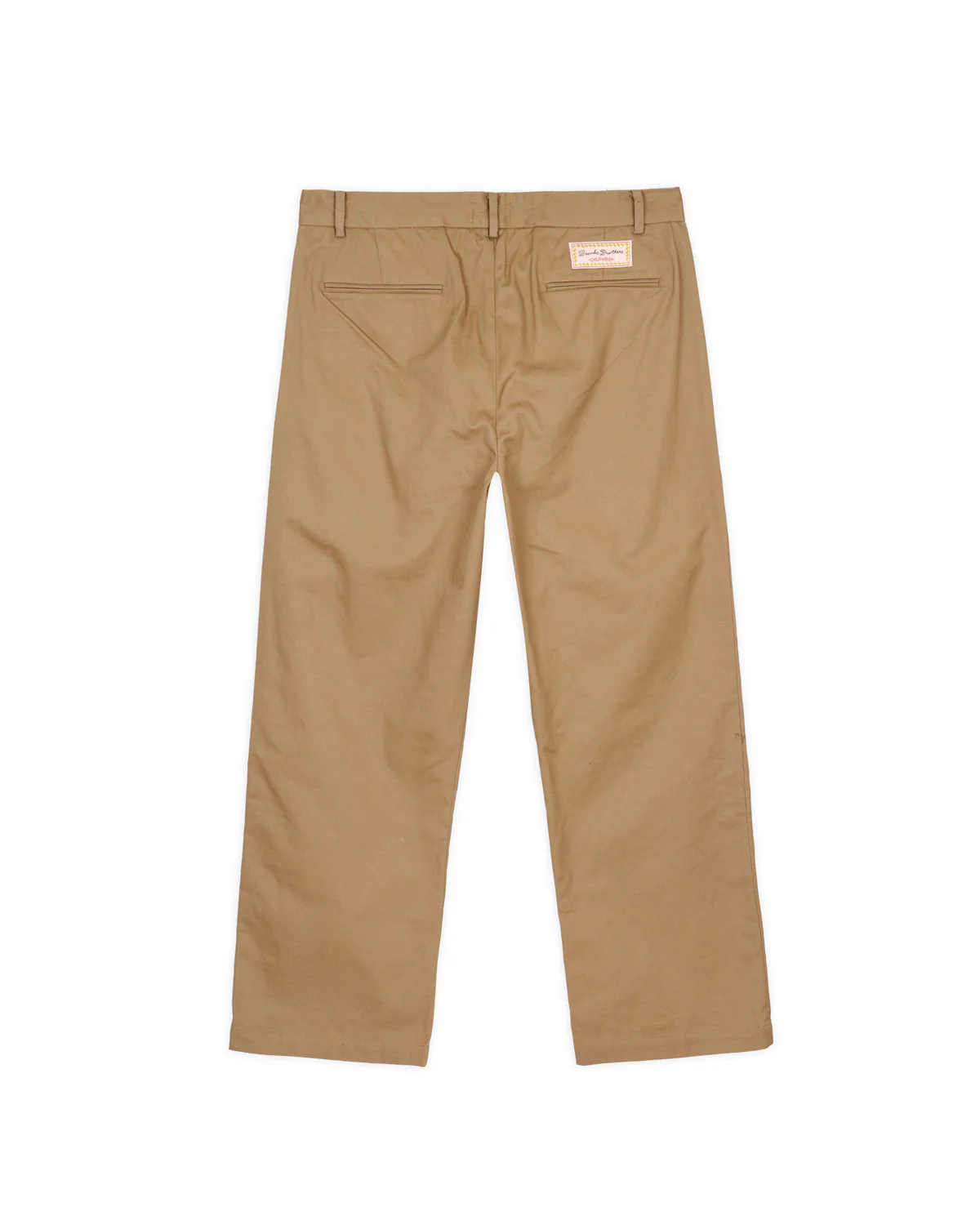 Brooks Brothers California Pleated Chino Trouser - Desert - Image 3