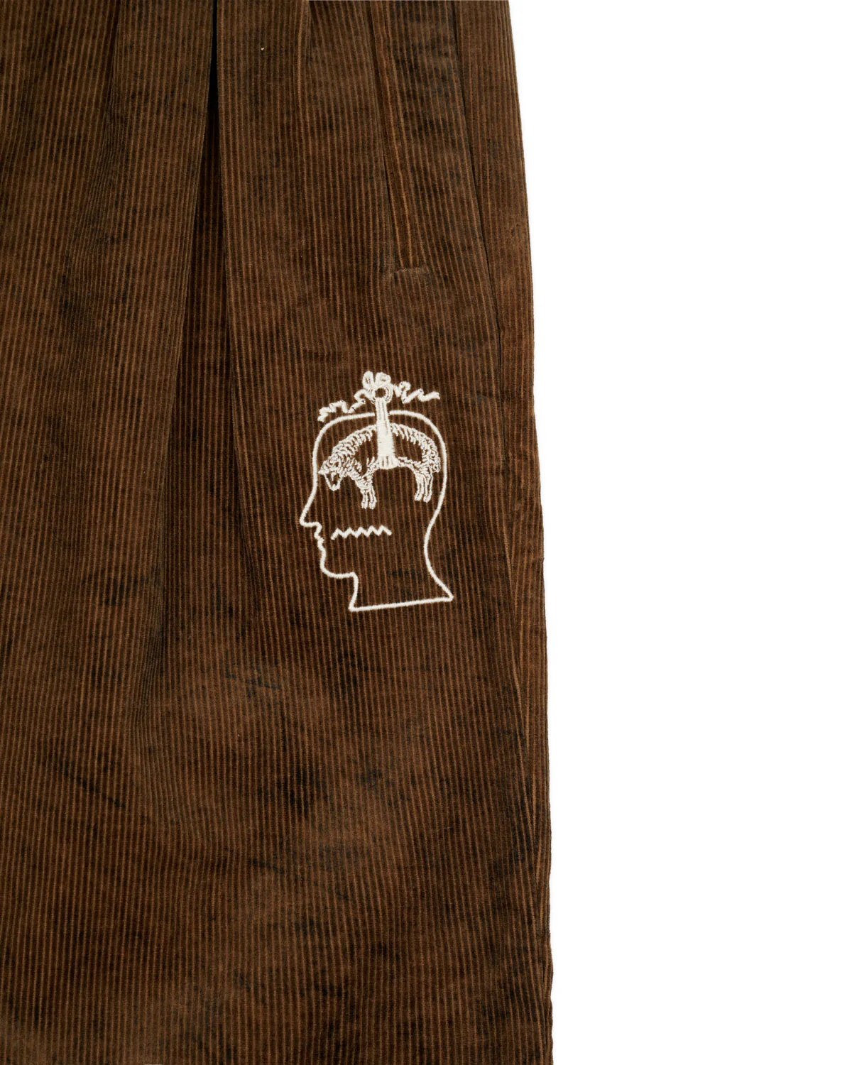 Brooks Brothers California Pleated Trouser - Brown - Image 3