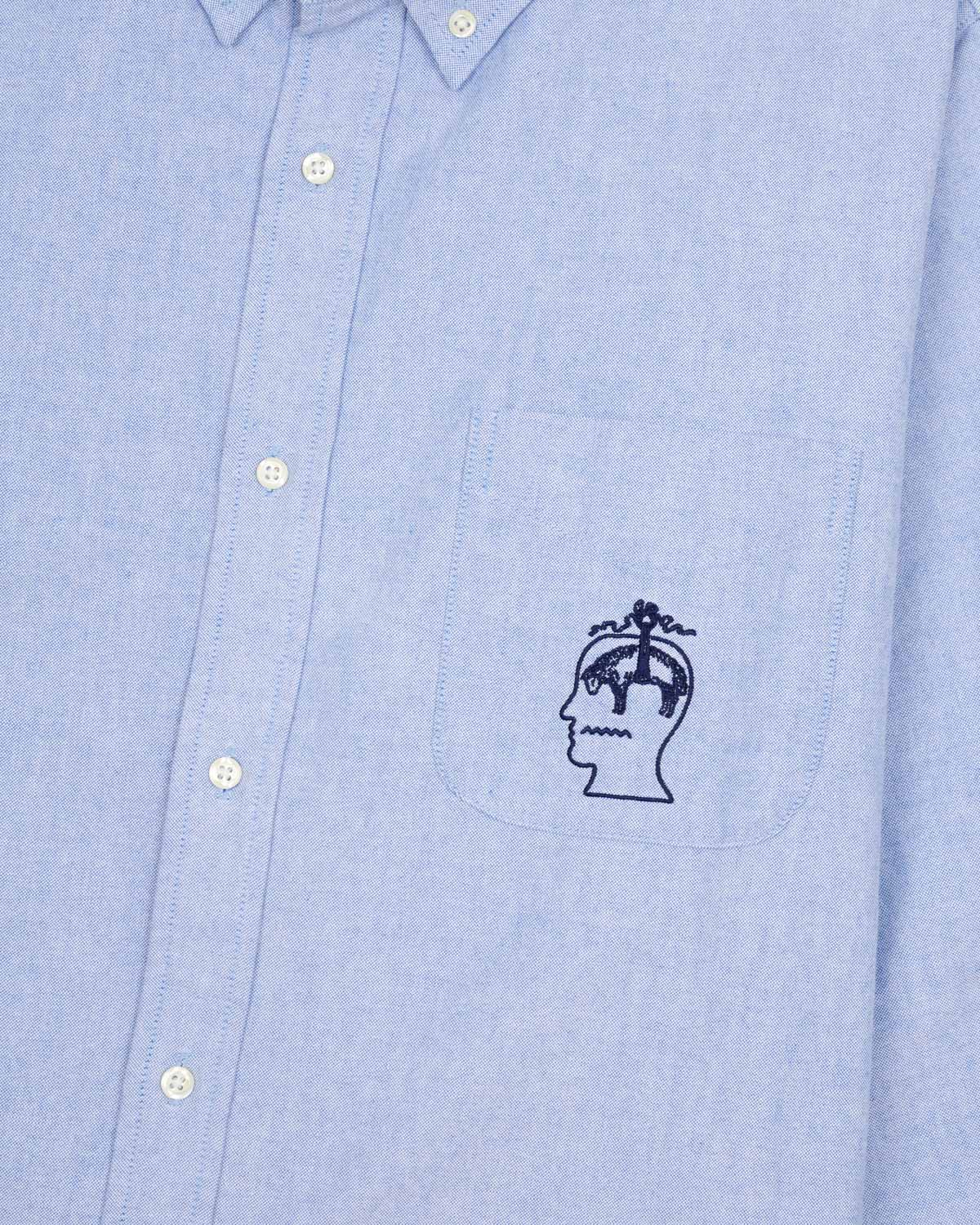 Brooks Brothers California Selvedge Oxford Button Up - Blue - Image 3