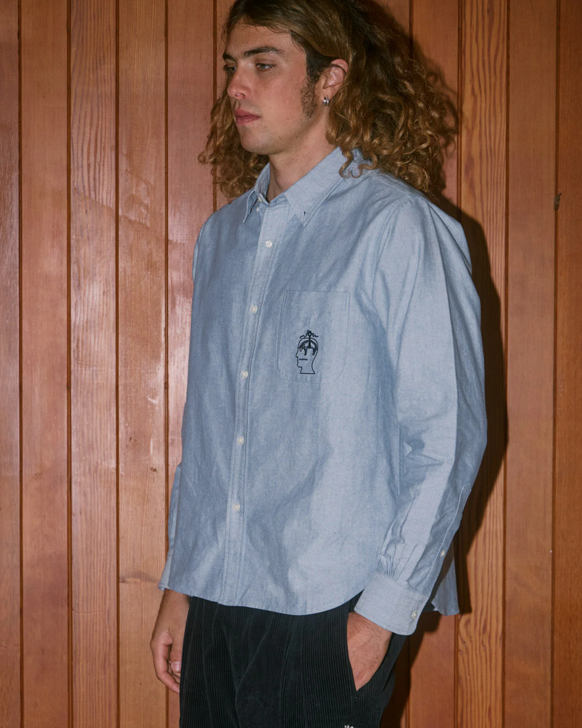 Brooks Brothers California Selvedge Oxford Button Up - Blue - Image 4