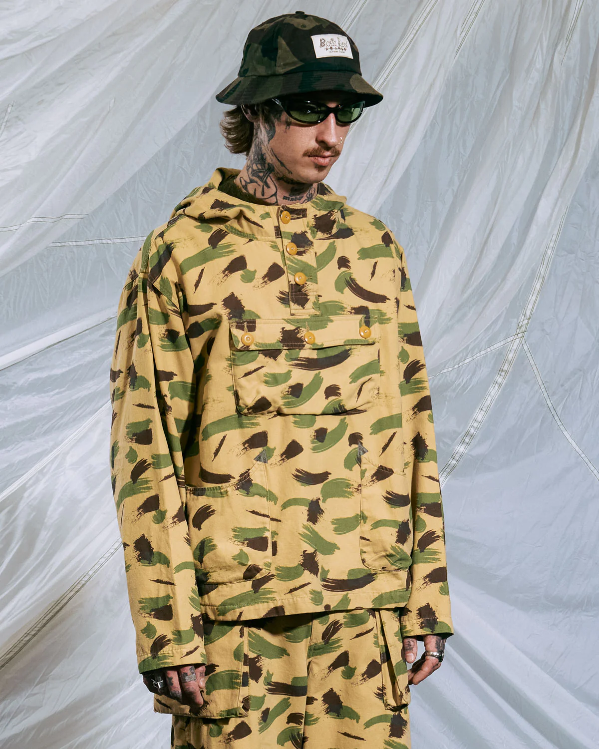 Brushstroke Smock - Camo - Image 4