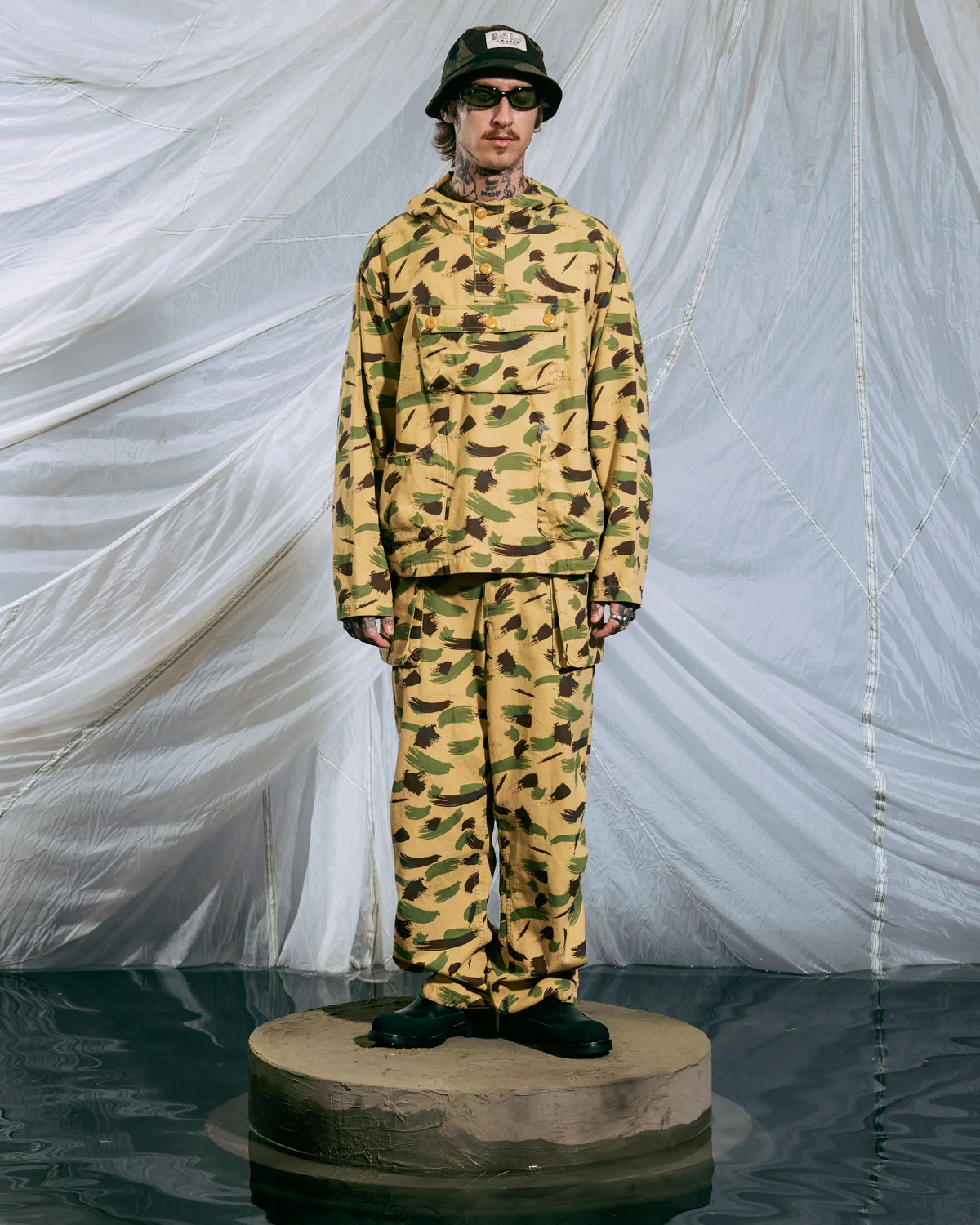 Brushstroke Smock - Camo - Image 6
