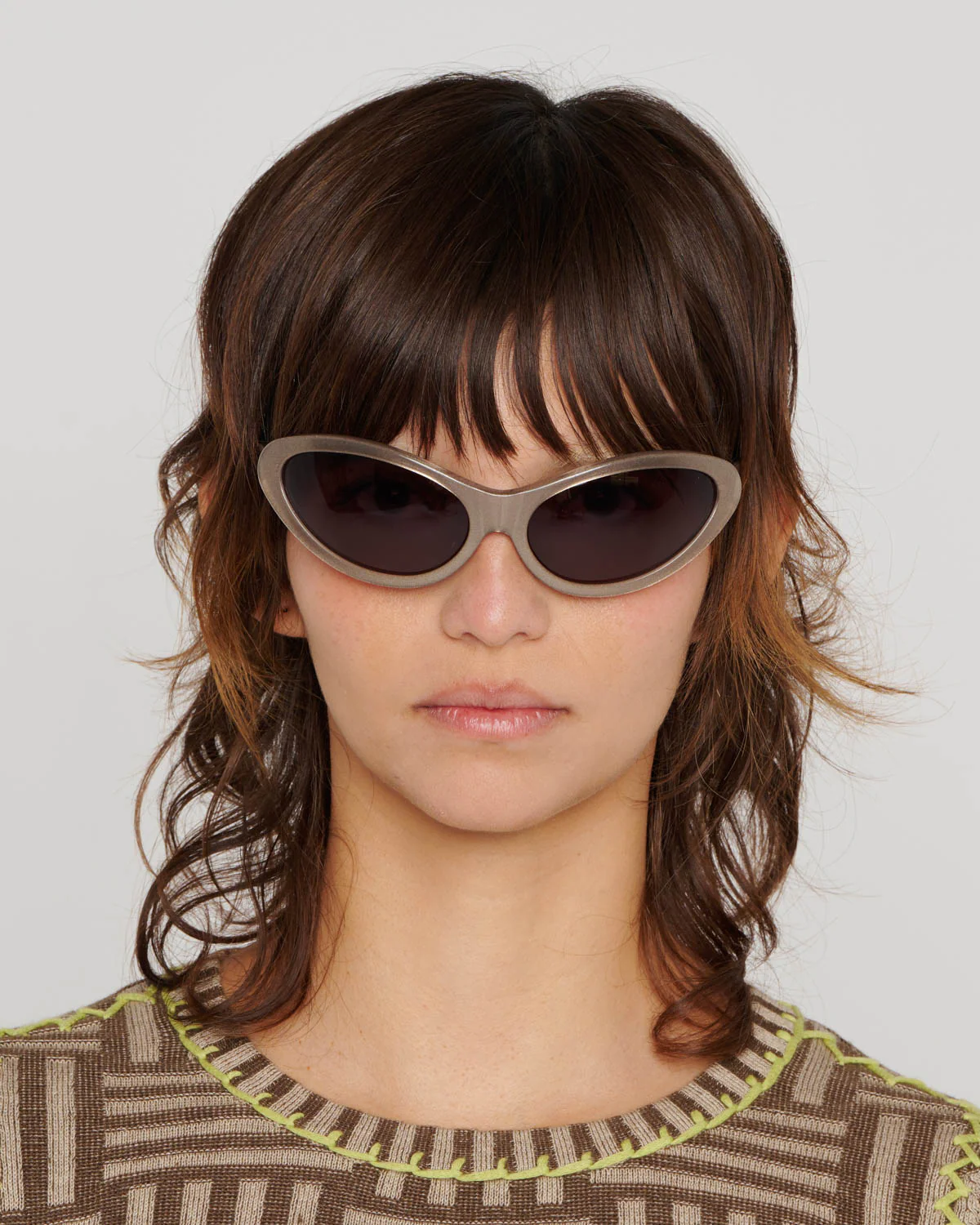 Bug Post Modern Primitive Eye Protection - Silver Sparkle - Image 3