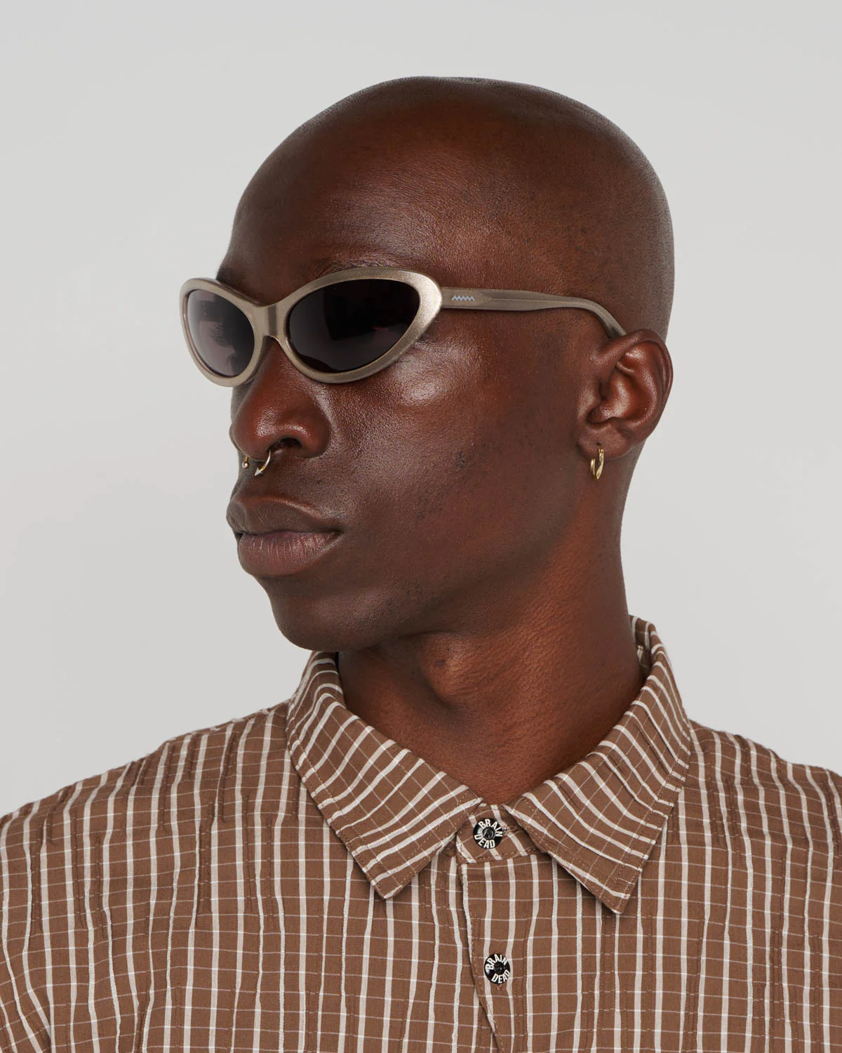 Bug Post Modern Primitive Eye Protection - Silver Sparkle - Image 4