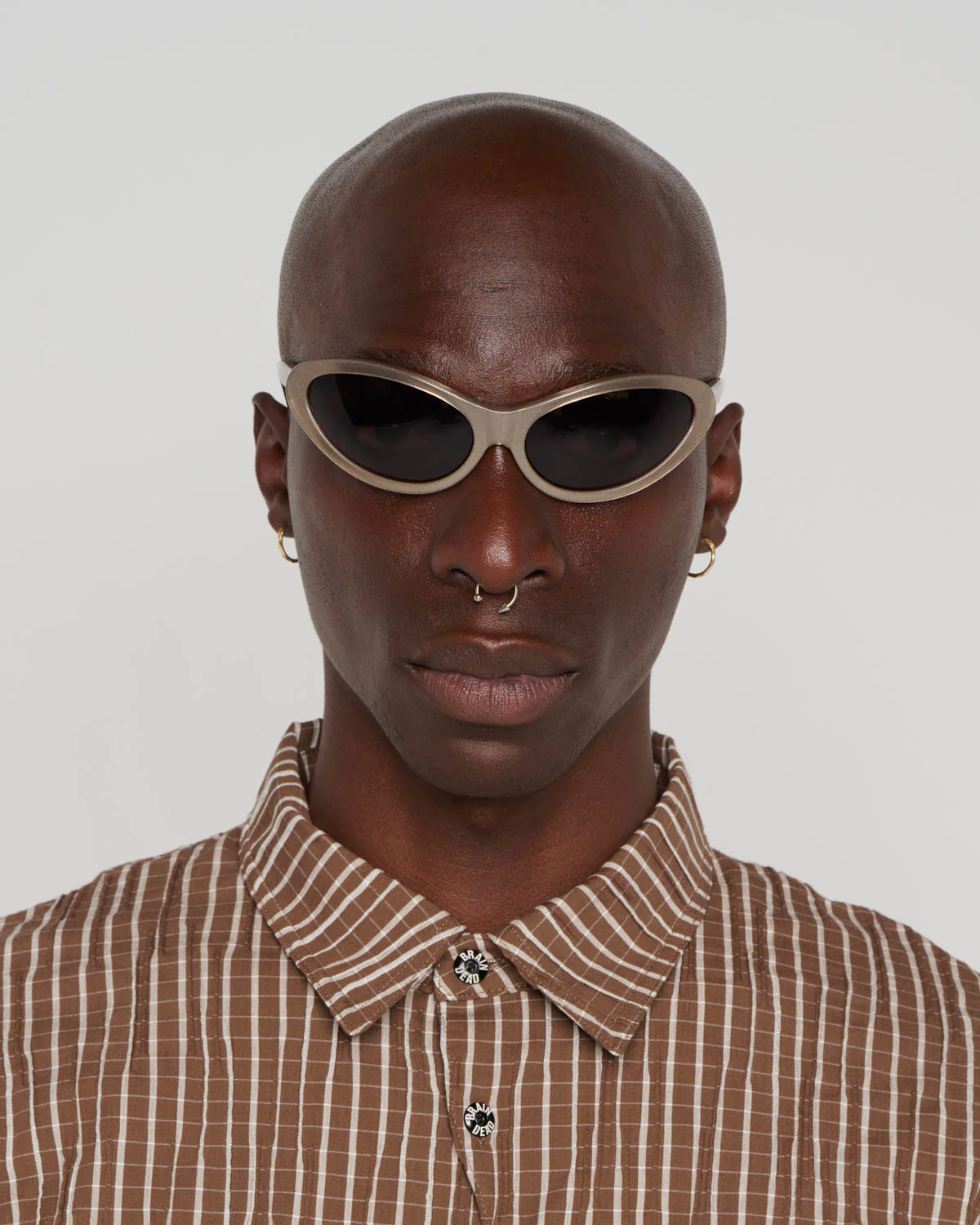Bug Post Modern Primitive Eye Protection - Silver Sparkle - Image 5