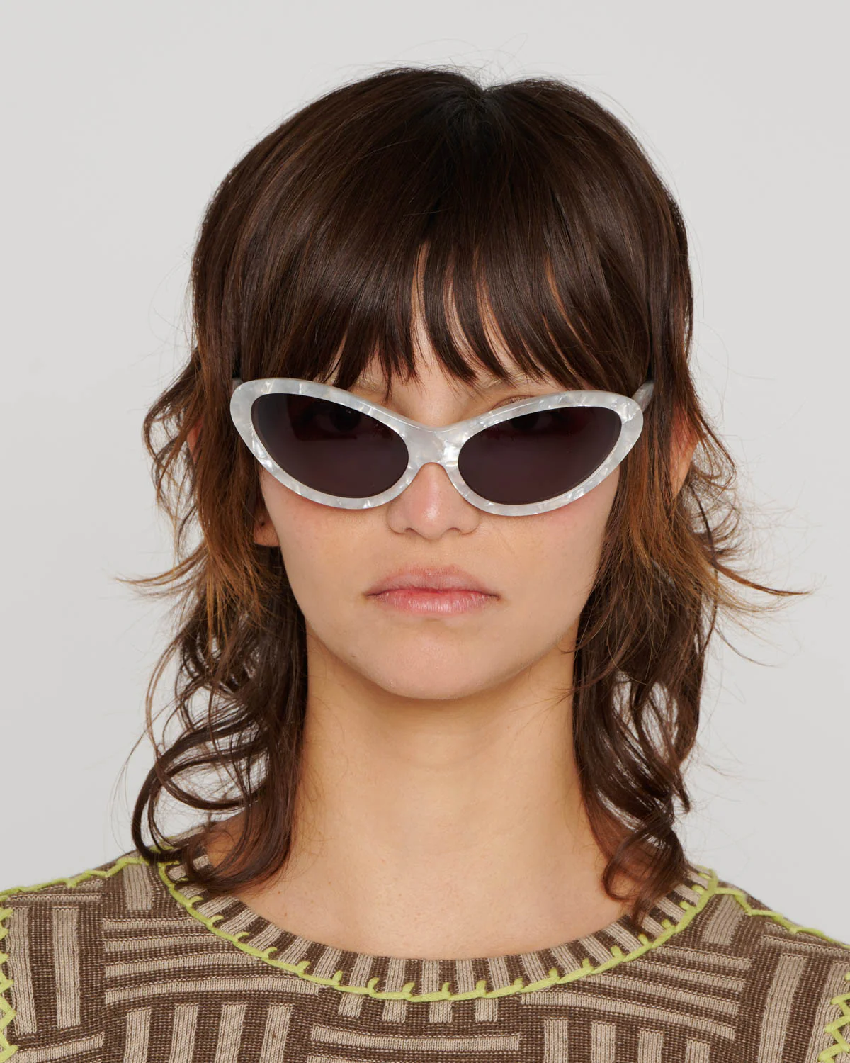 Bug Post Modern Primitive Eye Protection - Silver Pearl - Image 3