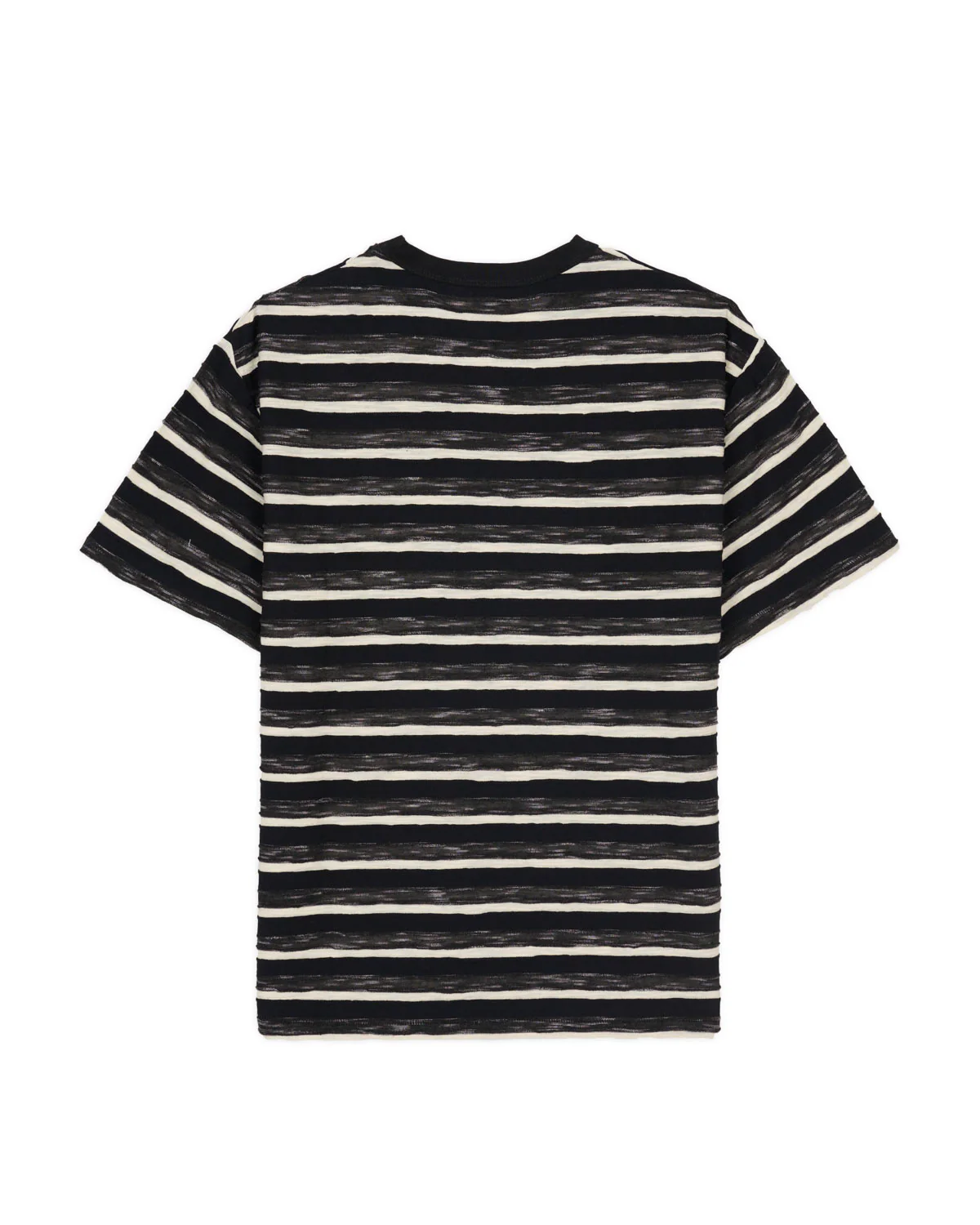 Casey Striped T-shirt - Black - Image 3