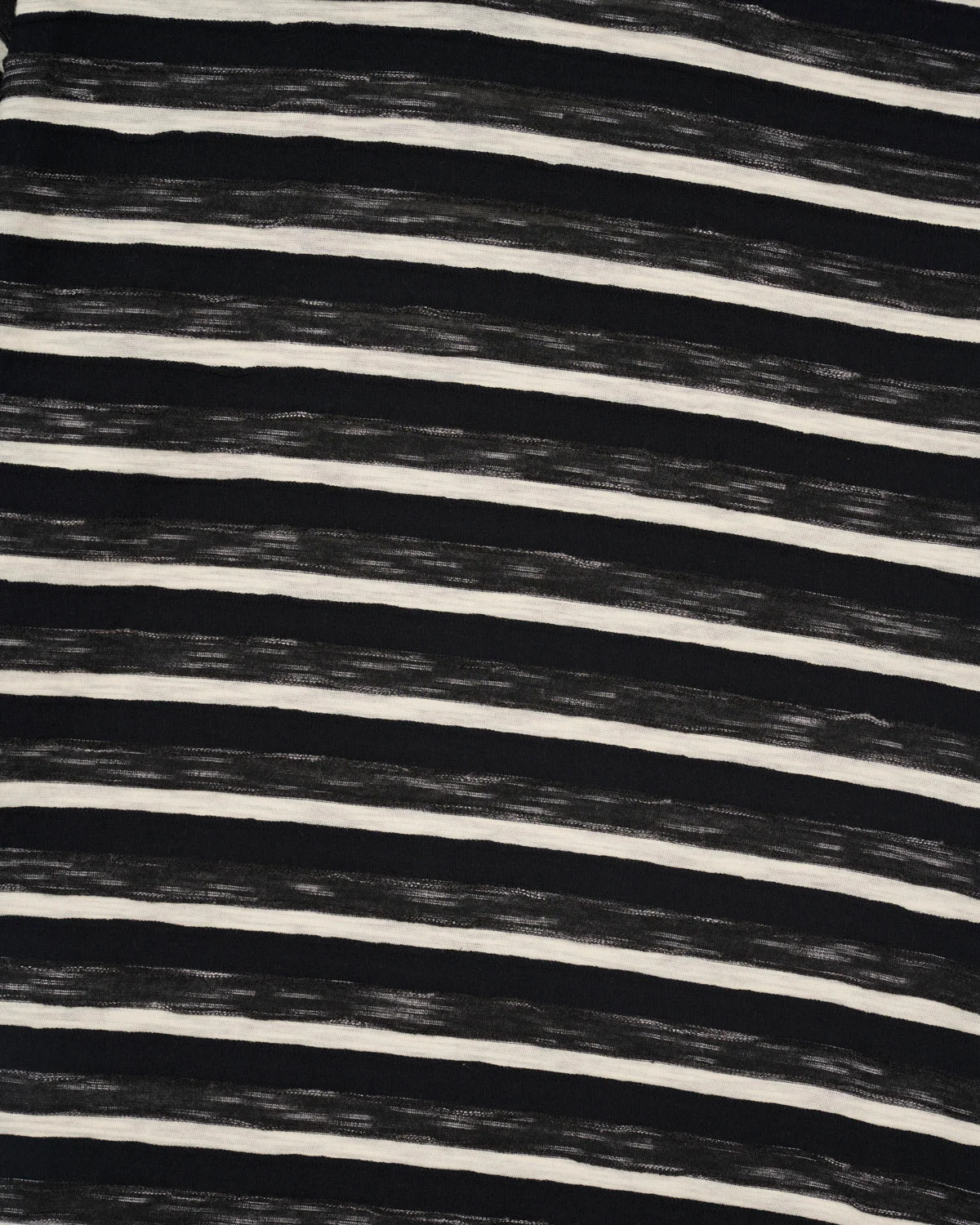 Casey Striped T-shirt - Black - Image 4