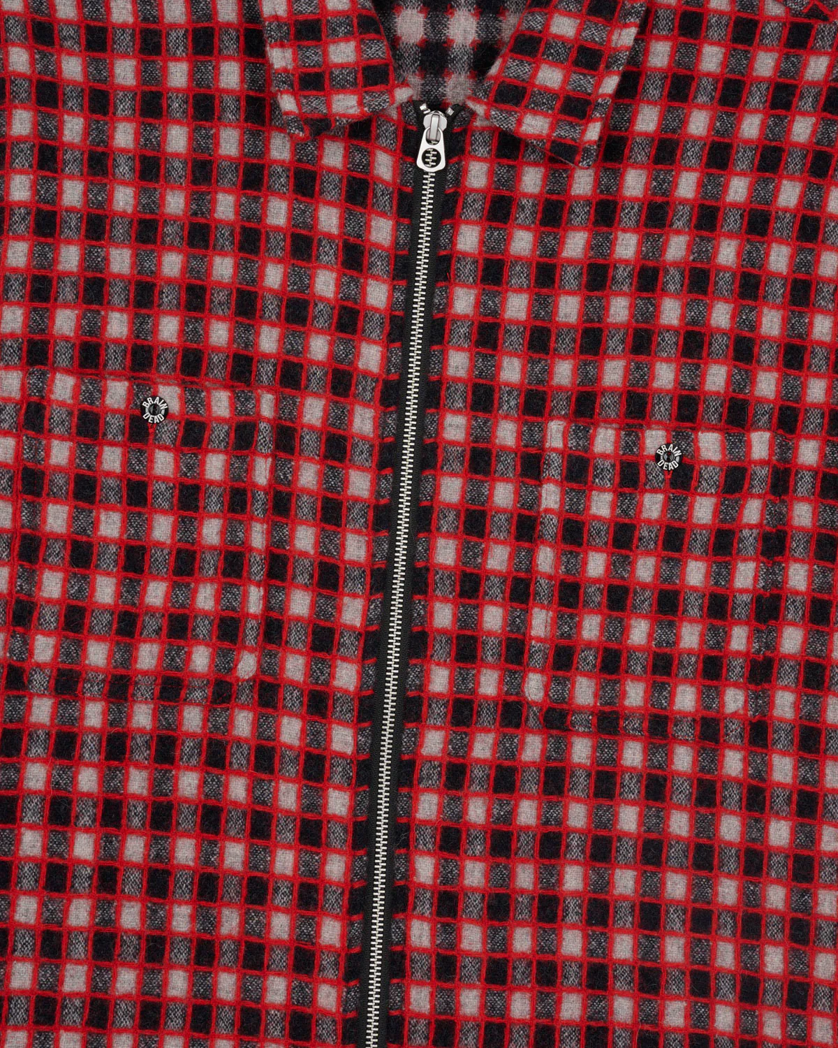 Check Mate Flannel Zip Shirt - Black Multi - Image 5
