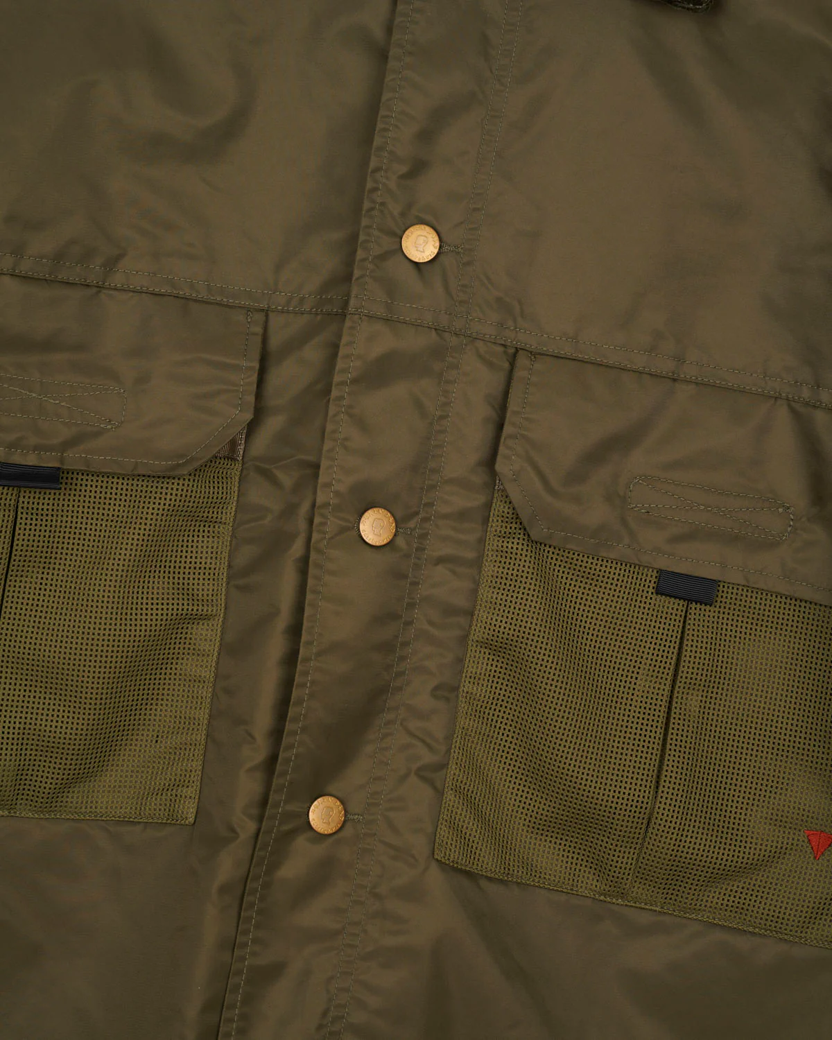 Cropped Chore Jacket - Green - Image 3