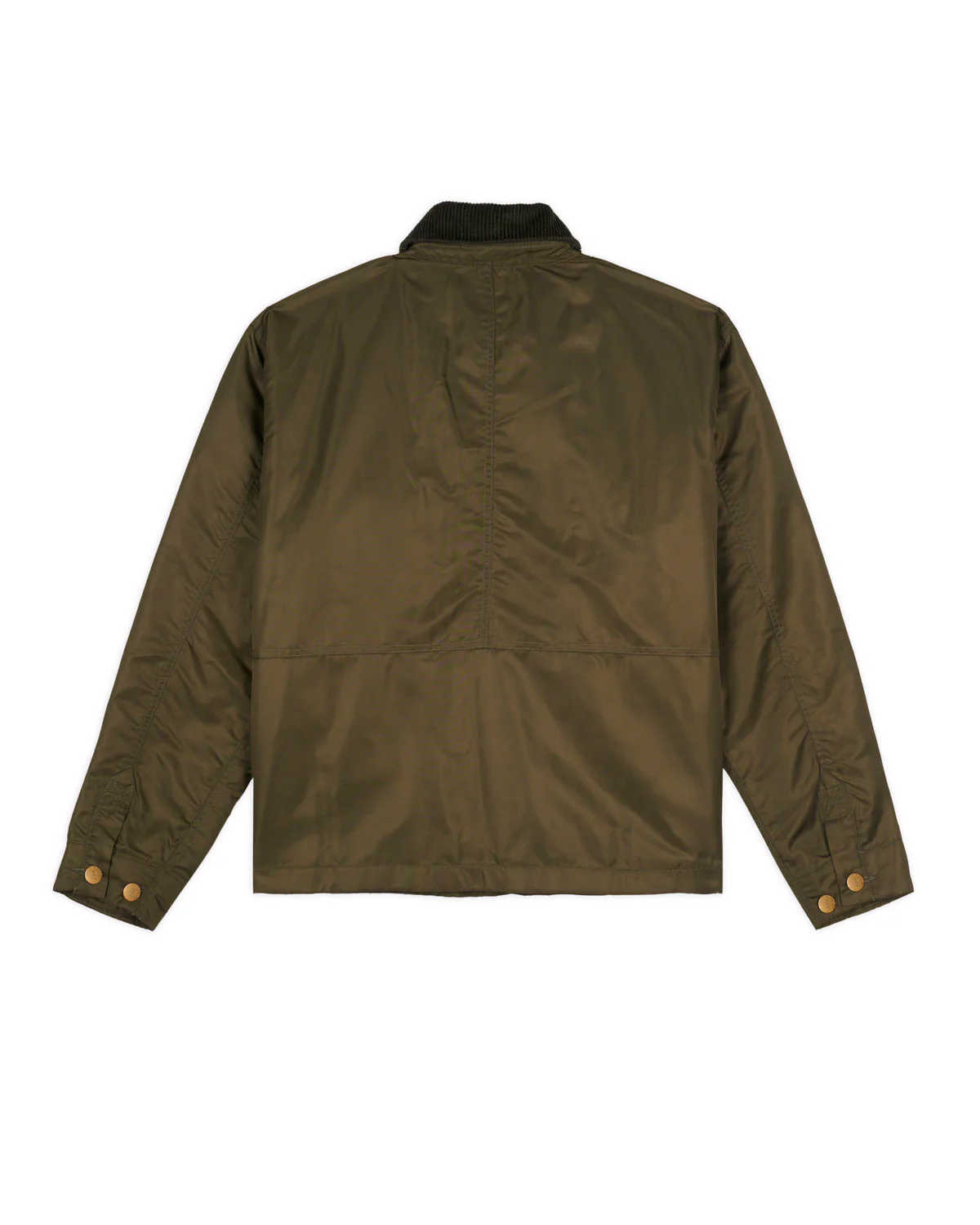 Cropped Chore Jacket - Green - Image 4