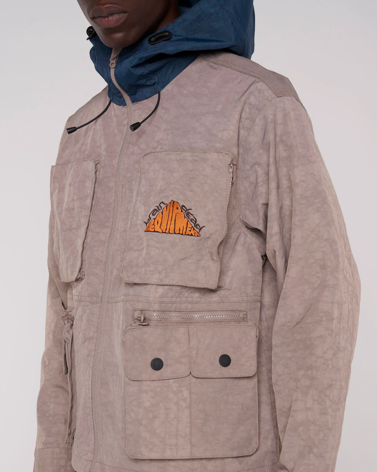 Cropped Hunting Jacket - Tan - Image 6