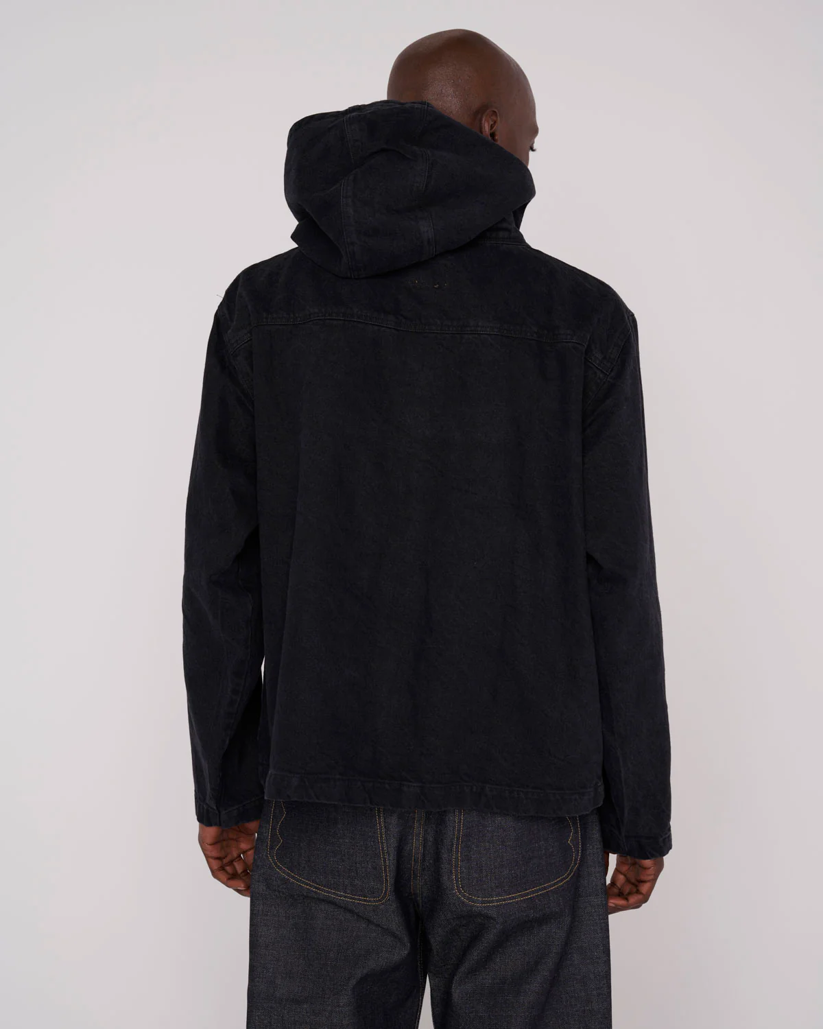 Denim Smock - Black - Image 5