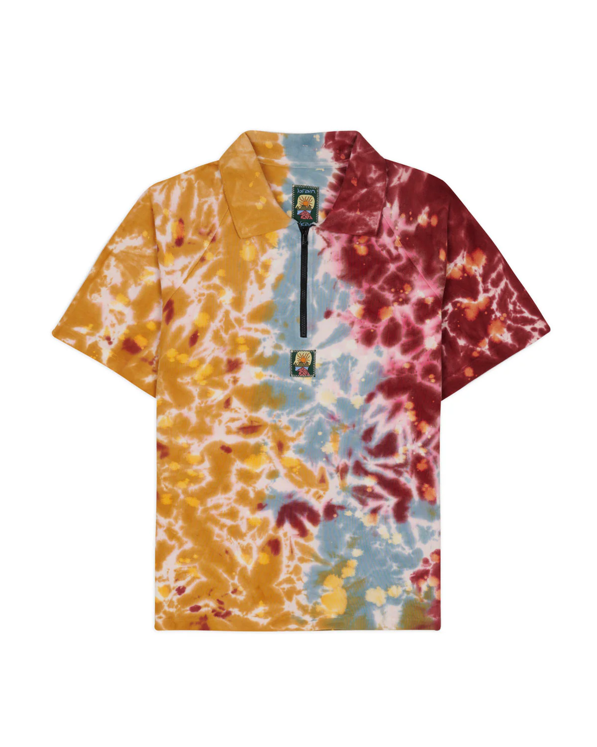 Dyed Short Sleeve Boxed Pique Polo - Terracotta