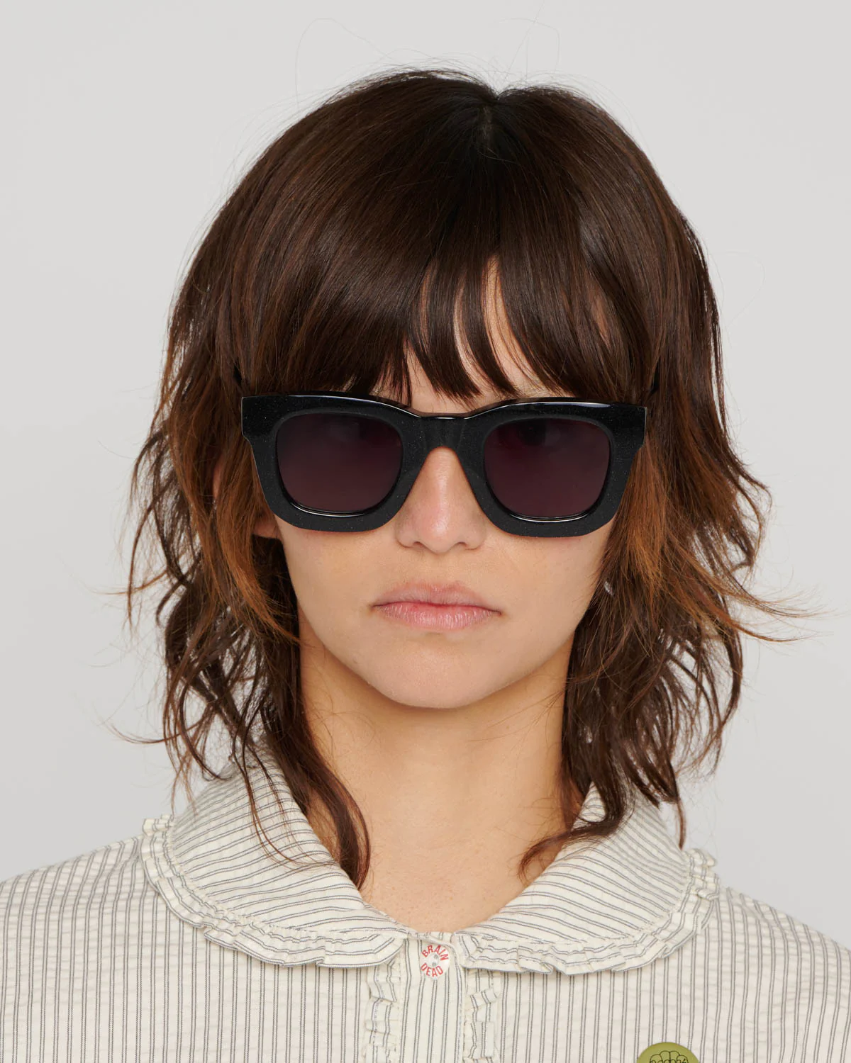Elia Post Modern Primitive Eye Protection - Black Sparkle - Image 3