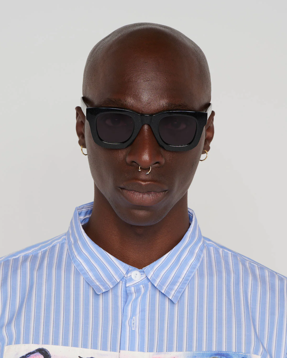 Elia Post Modern Primitive Eye Protection - Black Sparkle - Image 5