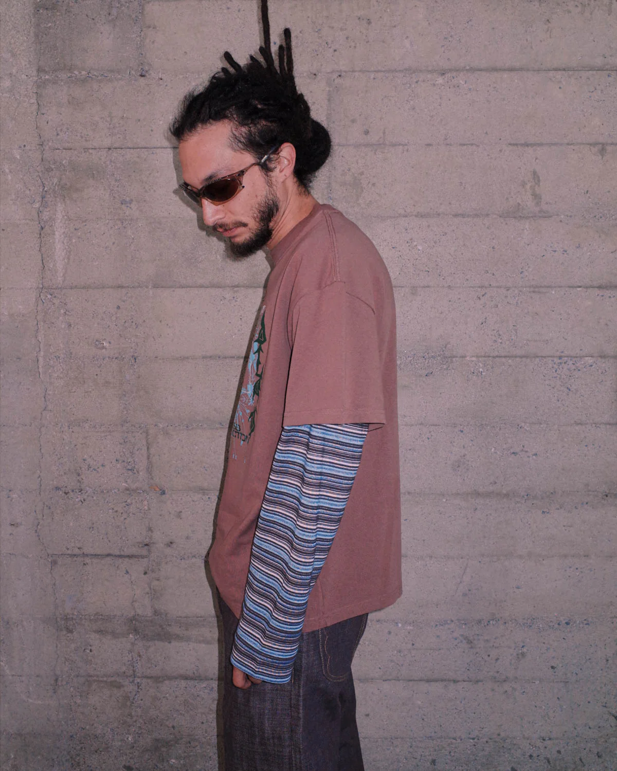 Endless Construction T-shirt - Nutmeg - Image 5