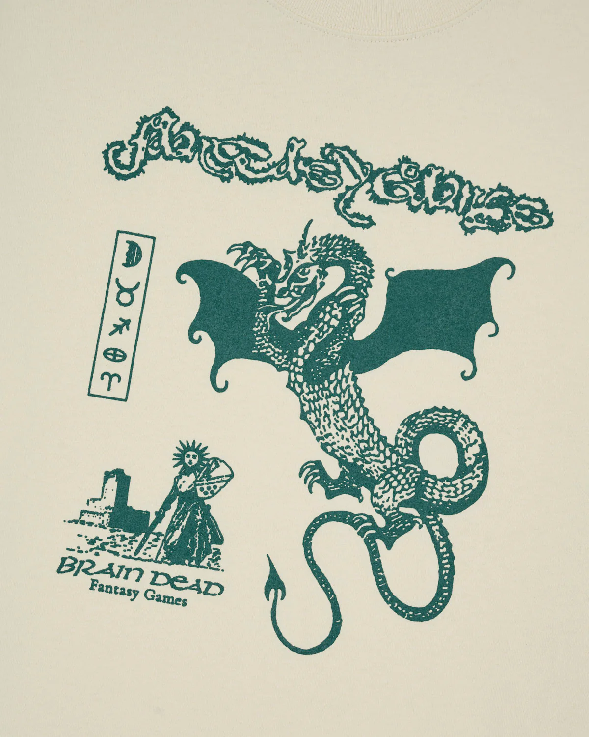 Fantasy Games Wyrm T-shirt - Natural - Image 2