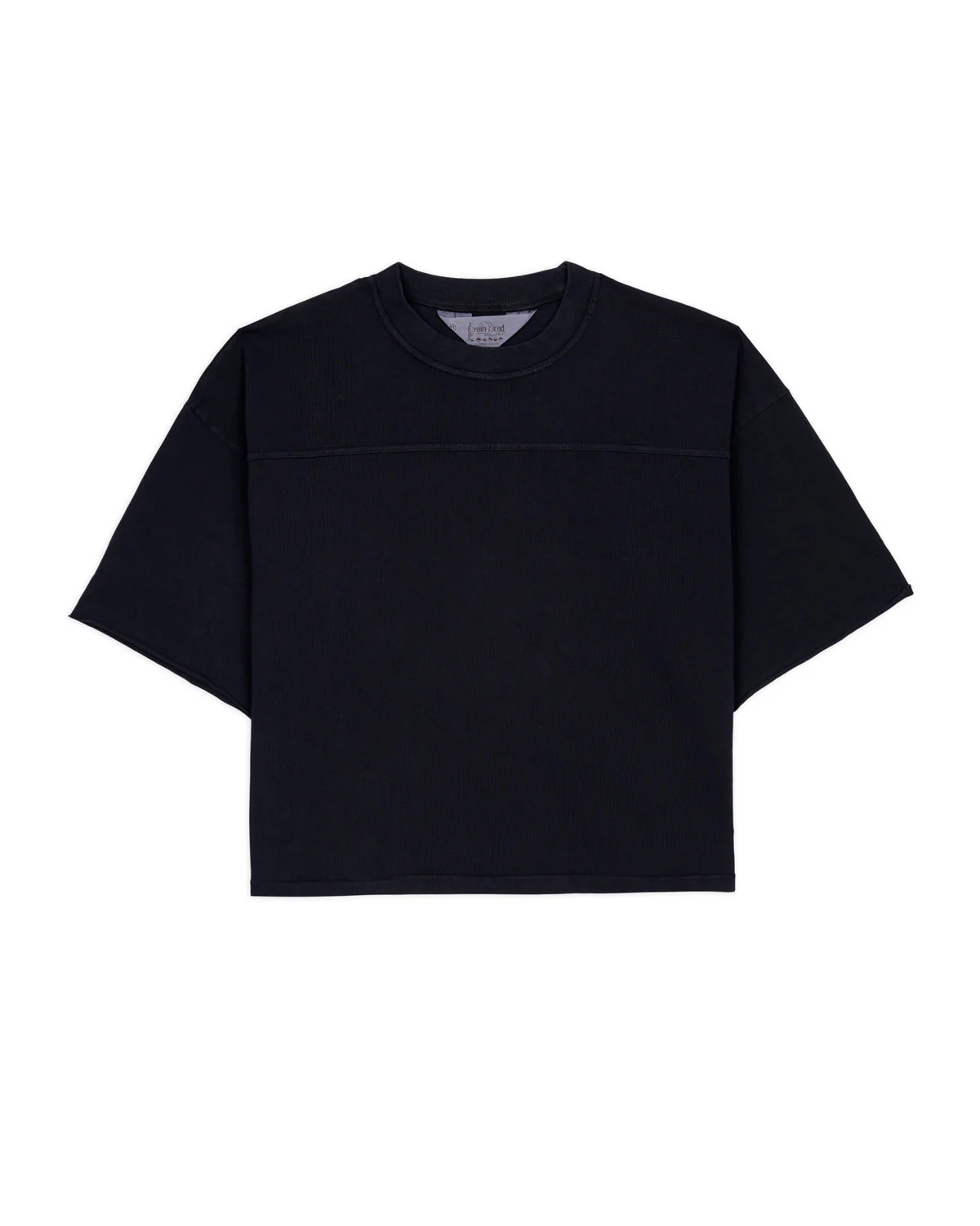 Football T-Shirt - Washed Black