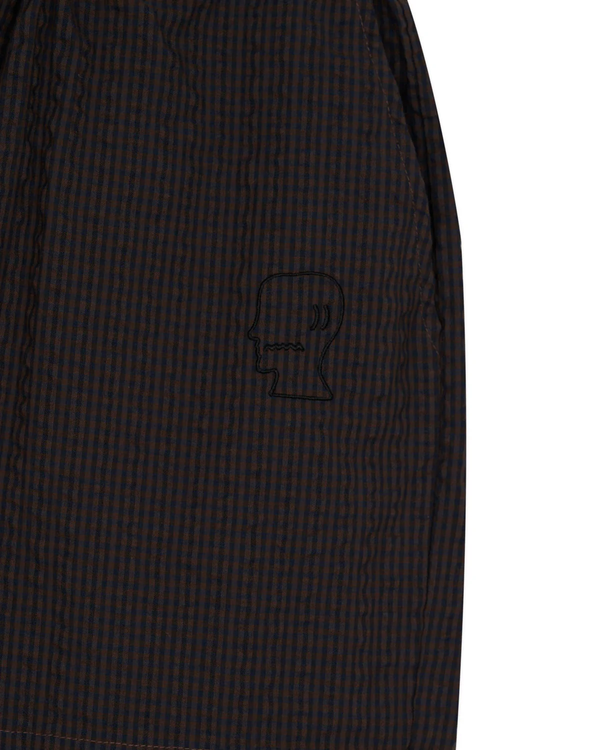 Gingham Shorts - Black - Image 3